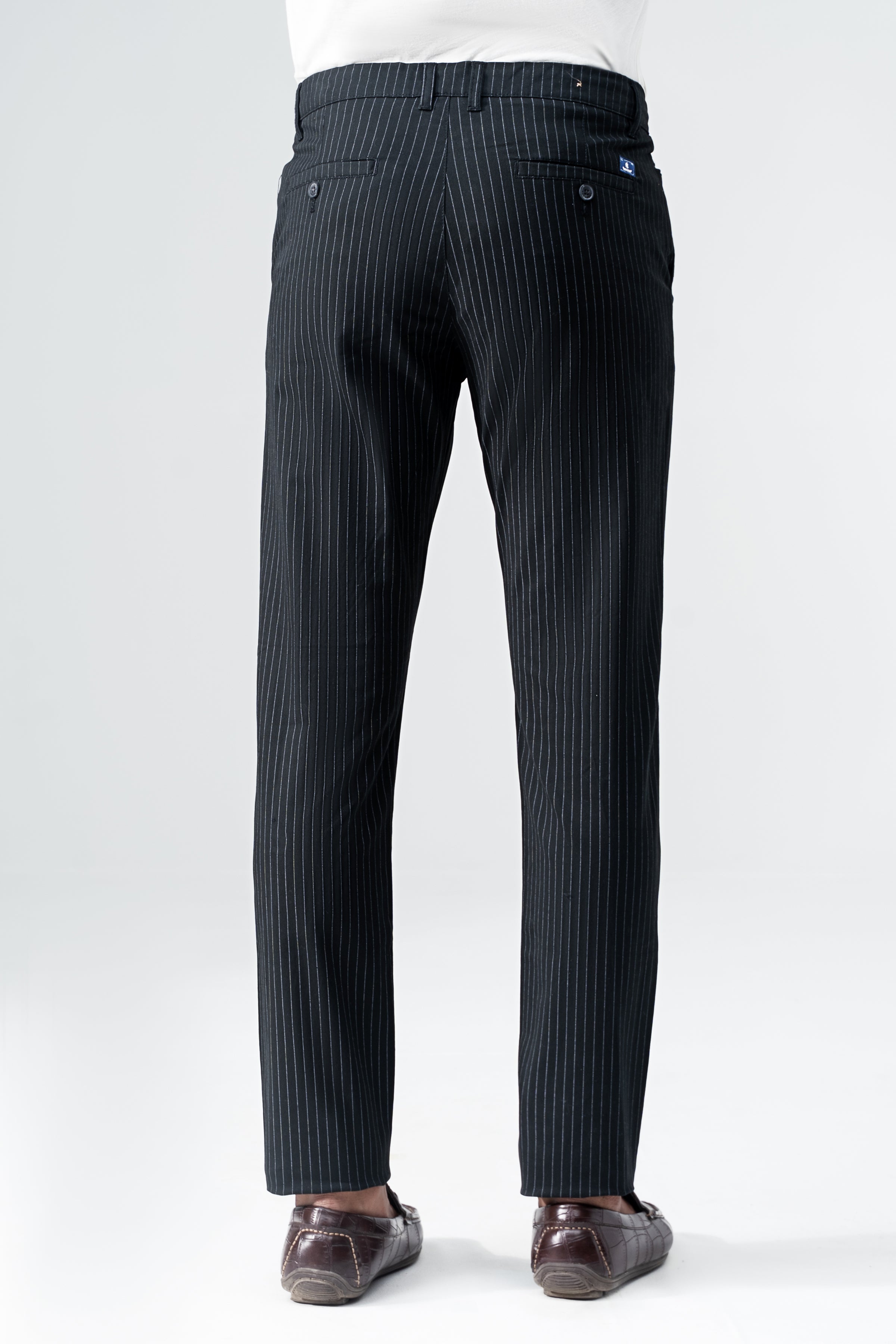 CROSS POCKET TWILL SLIMFIT PANT BLACK