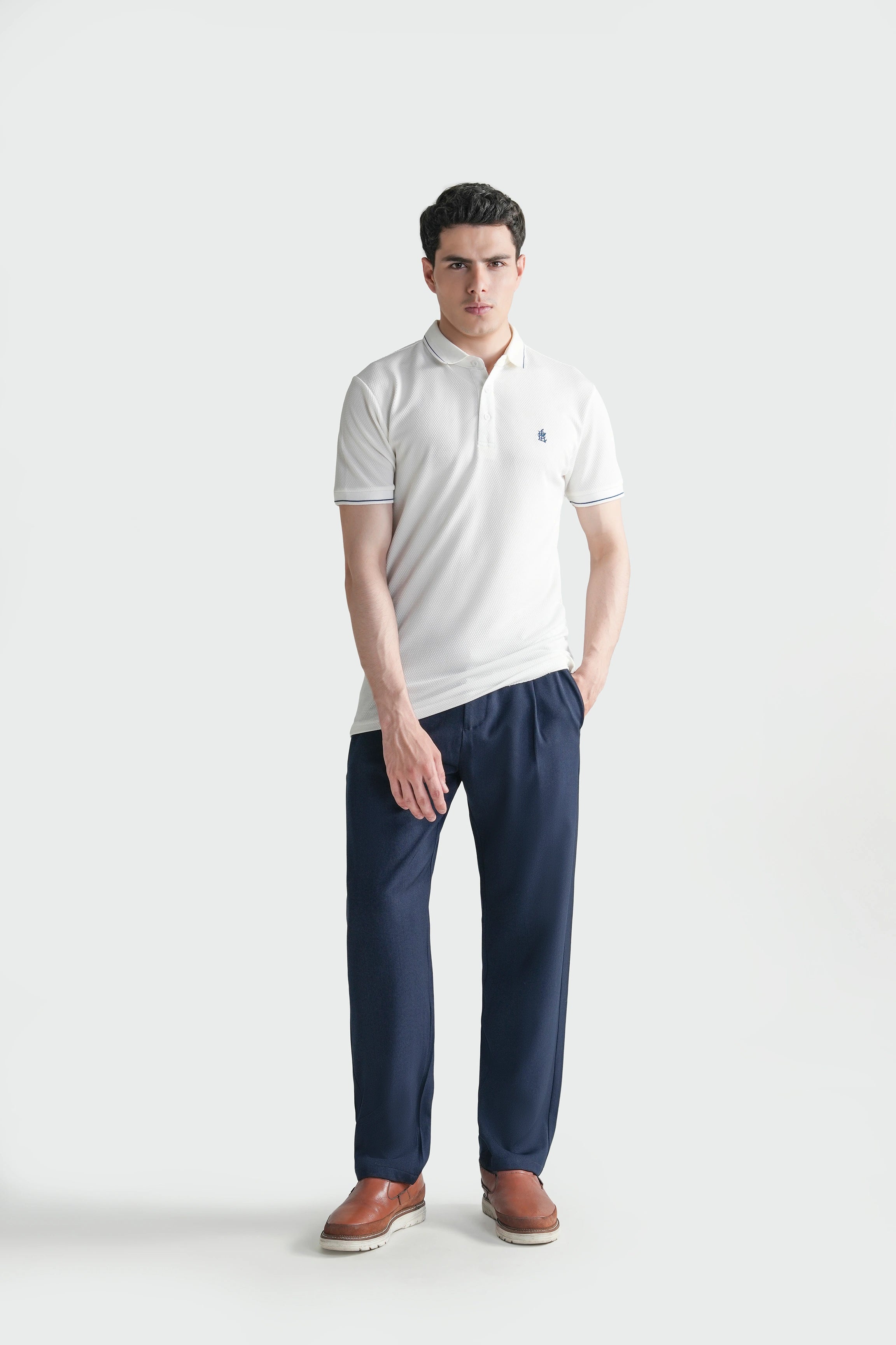 SMART FIT CLASSIC PREMIUM POLO SHIRT WHITE