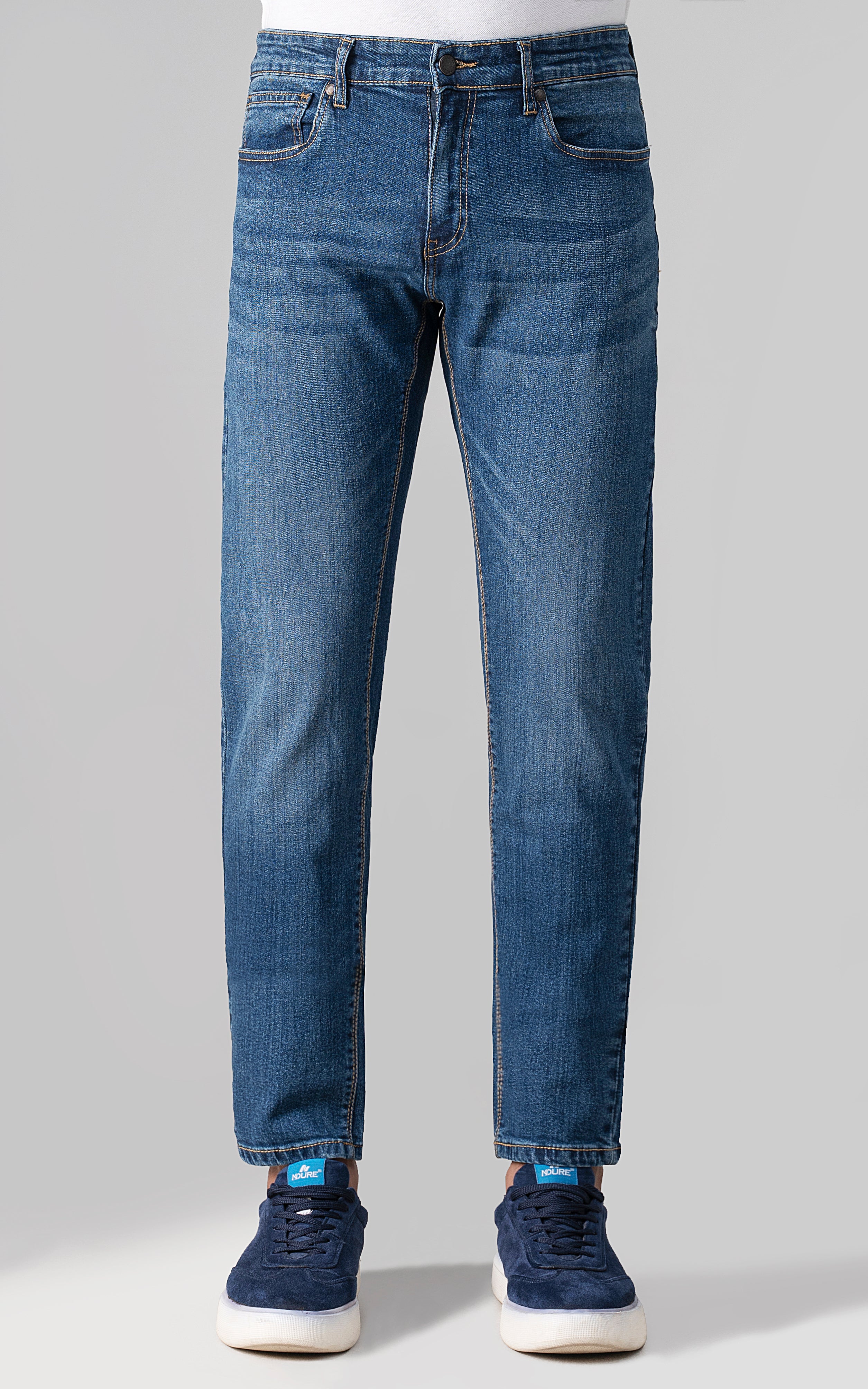 JEANS SLIM FIT MID BLUE