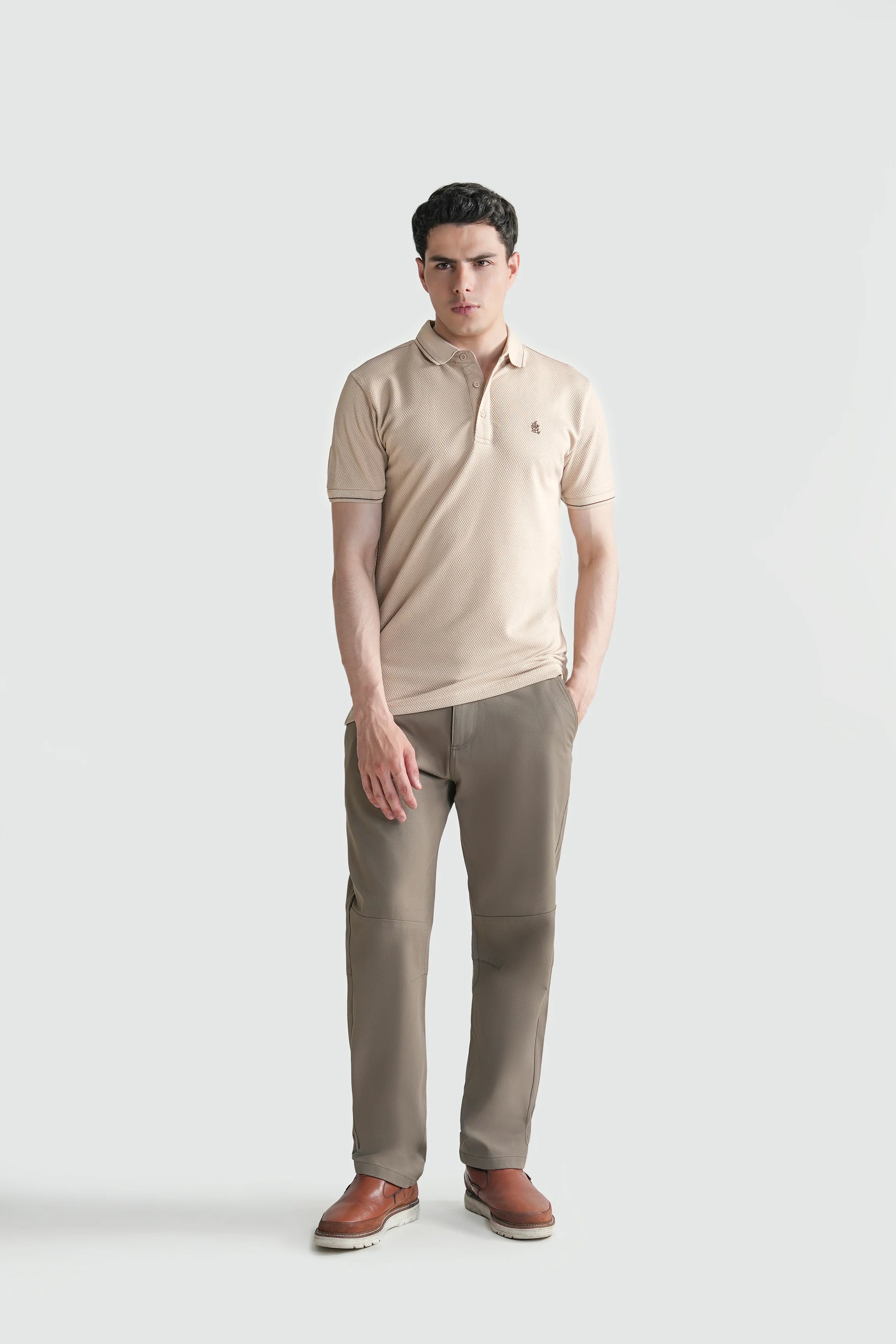 SMART FIT CLASSIC PREMIUM POLO SHIRT KHAKI