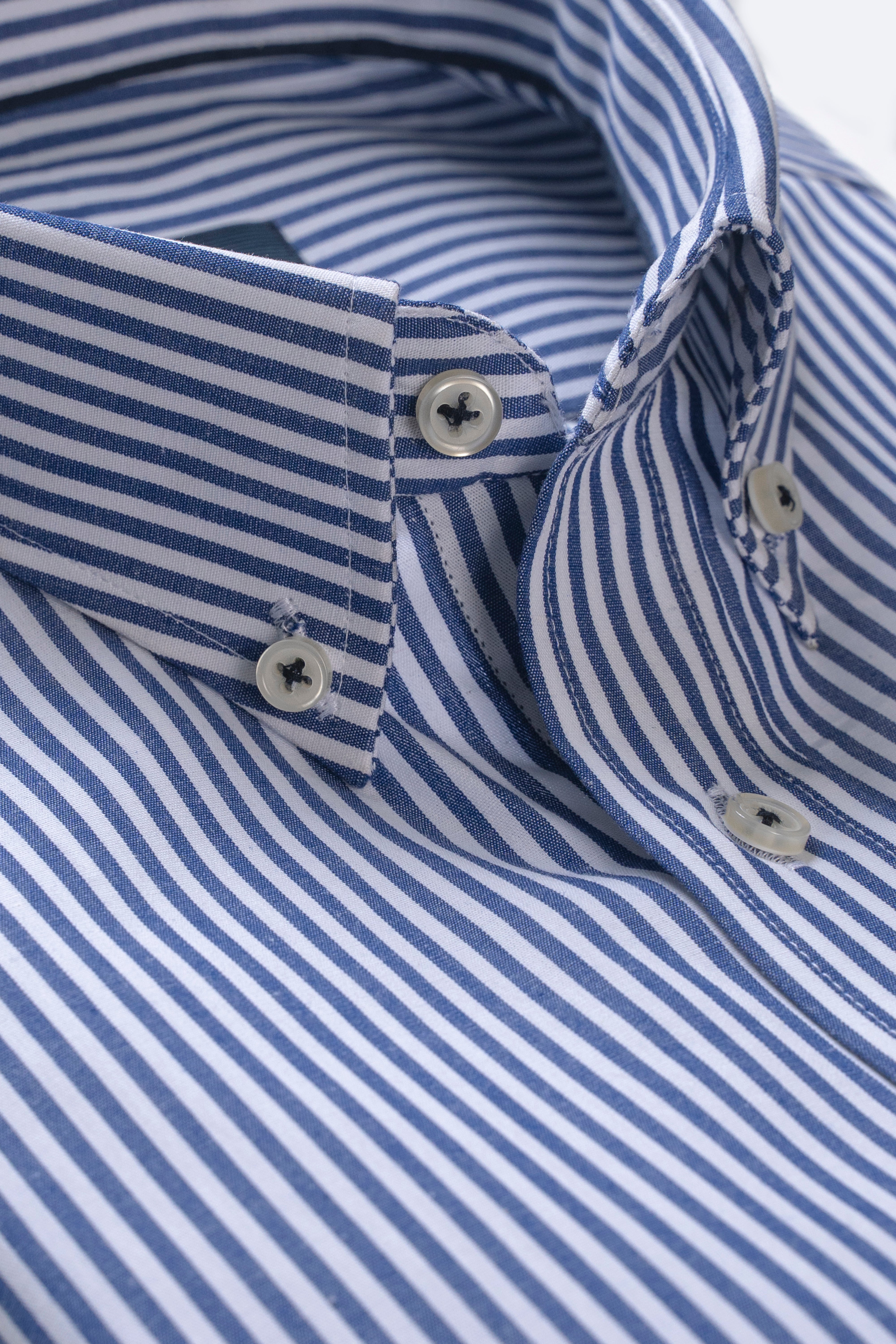 SEMI FORMAL SHIRT WHITE BLUE