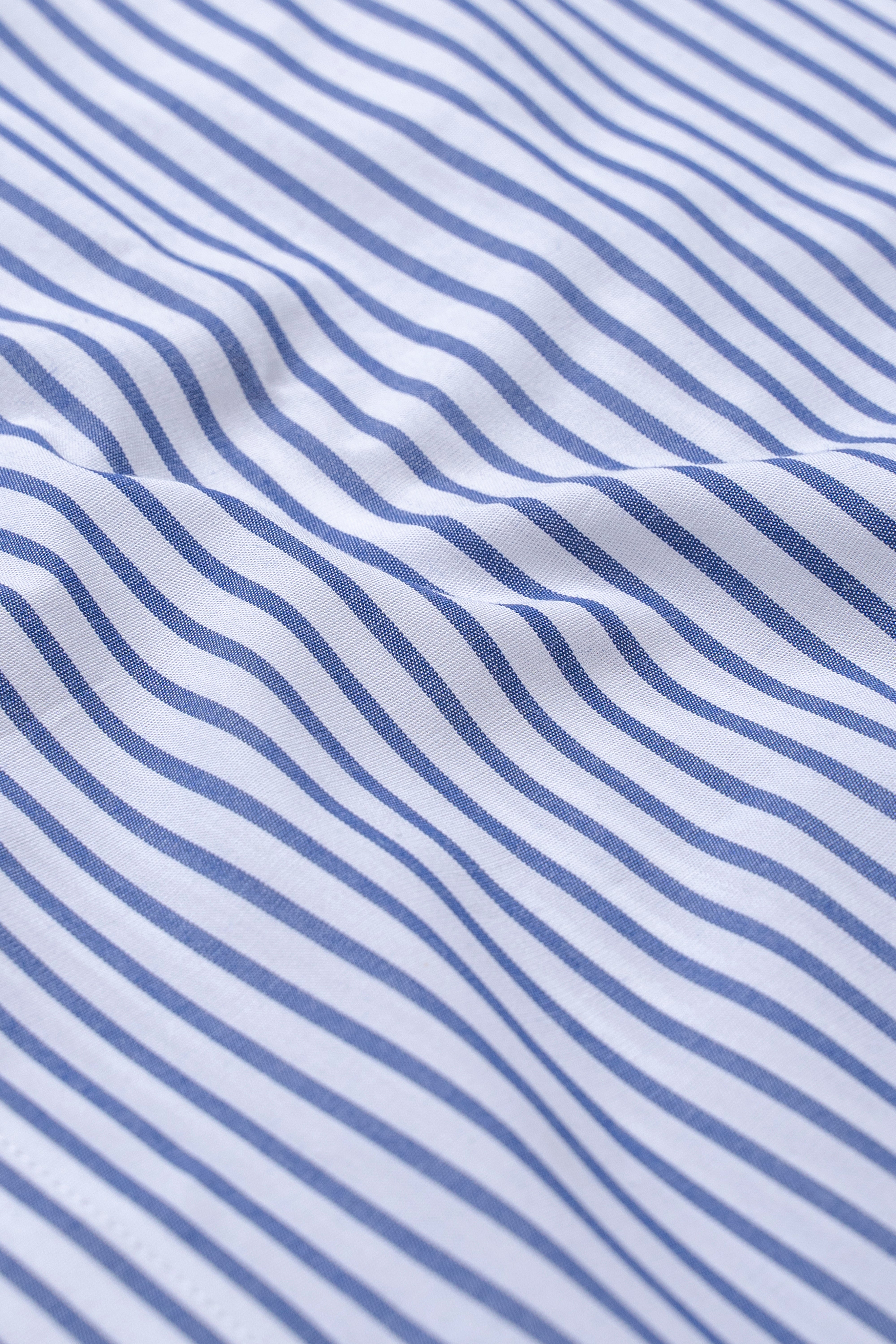 SEMI FORMAL SHIRT BLUE WHITE