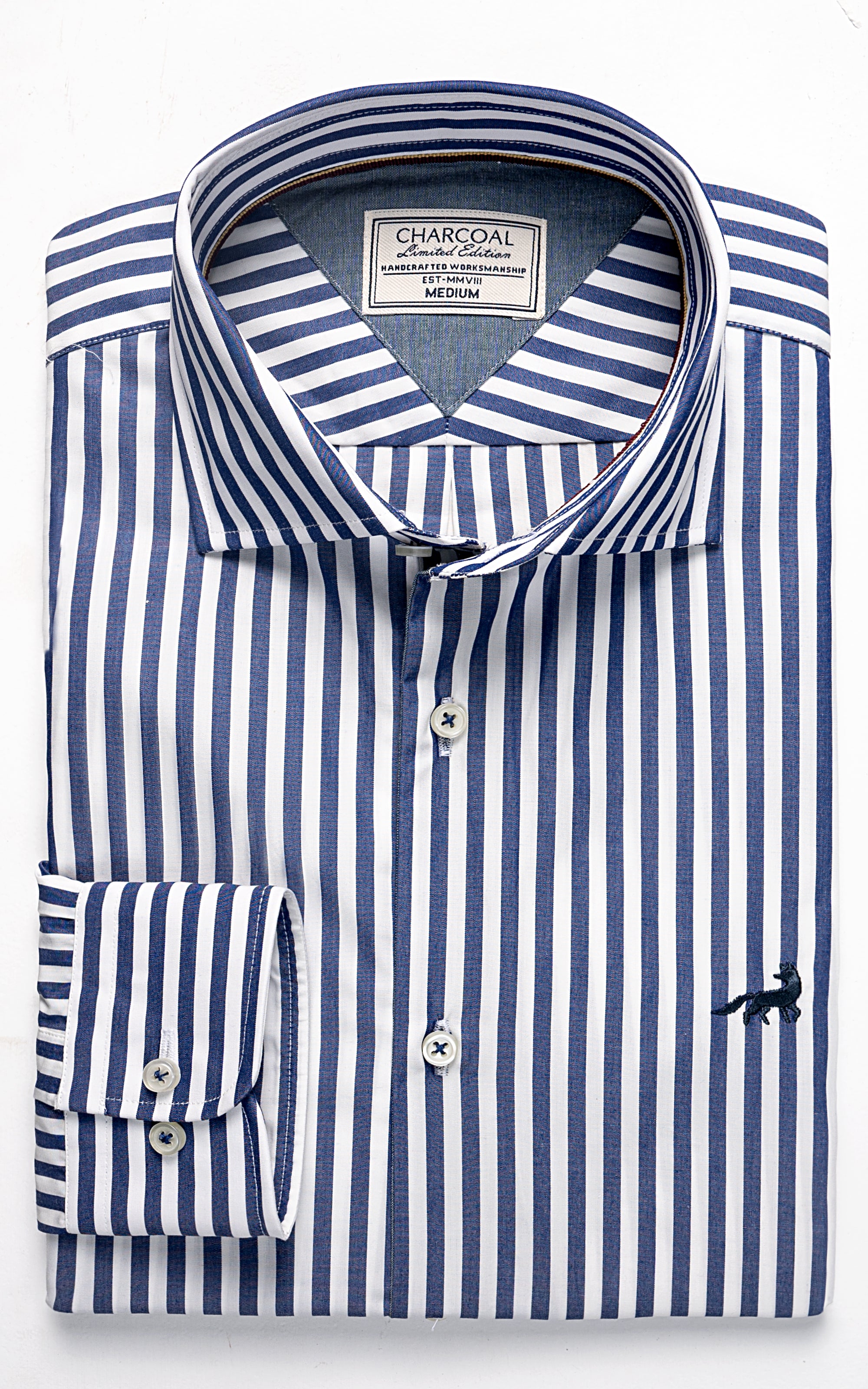 LIMITED EDITION SHIRTS BLUE WHITE STRIPES