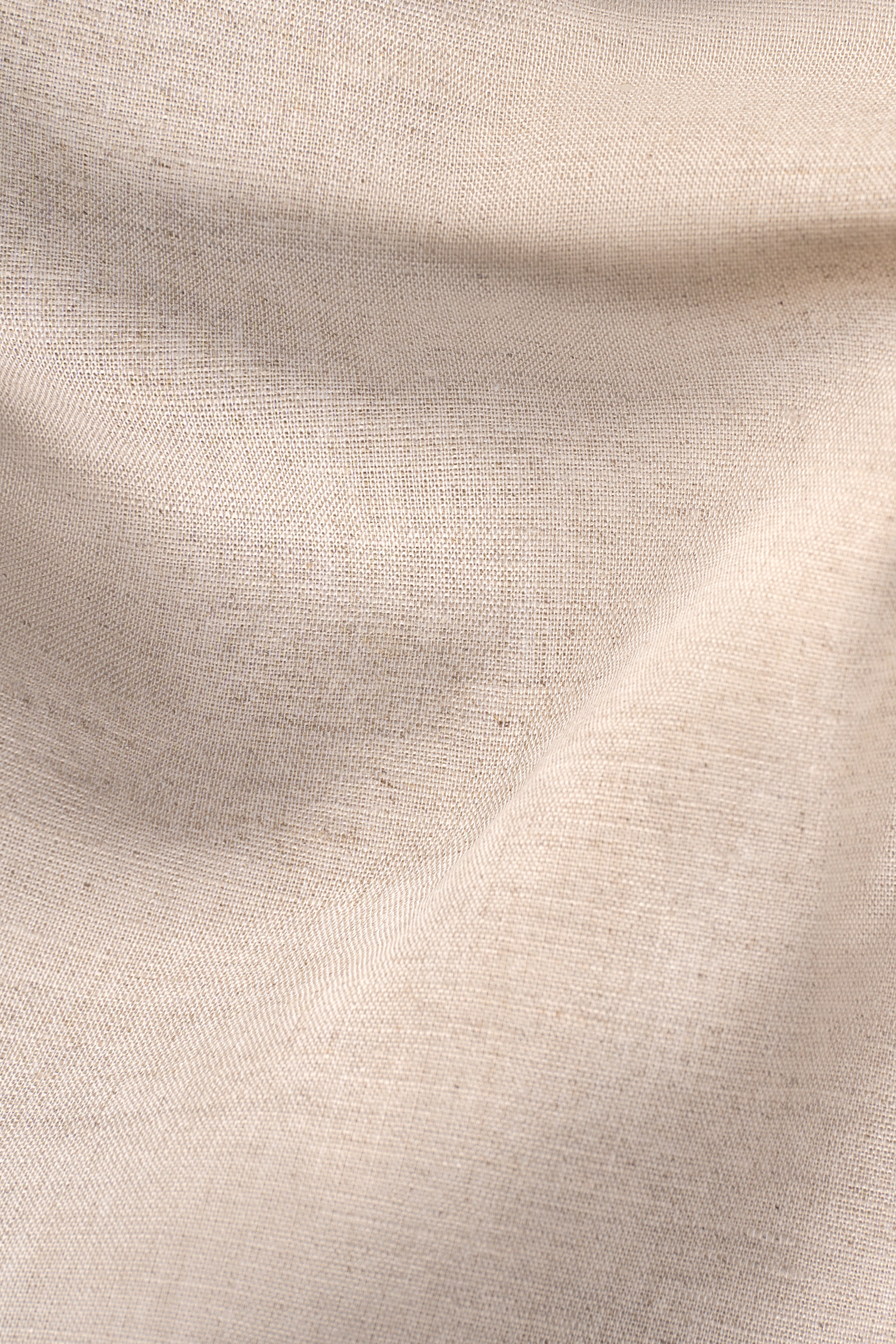 LIMITED EDITION LINEN FABRIC SHIRT BEIGE
