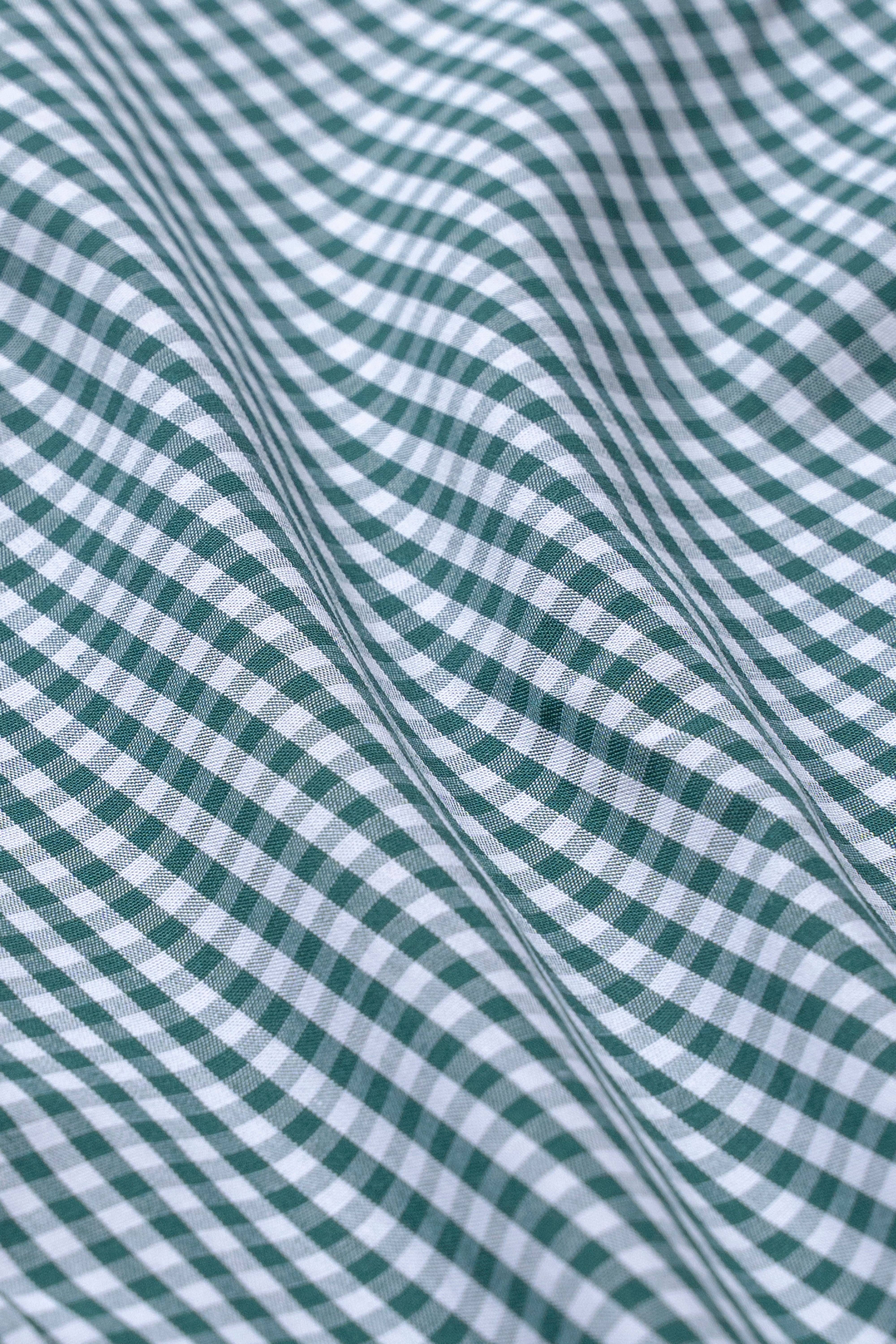 SEMI FORMAL SHIRT GREEN CHECK