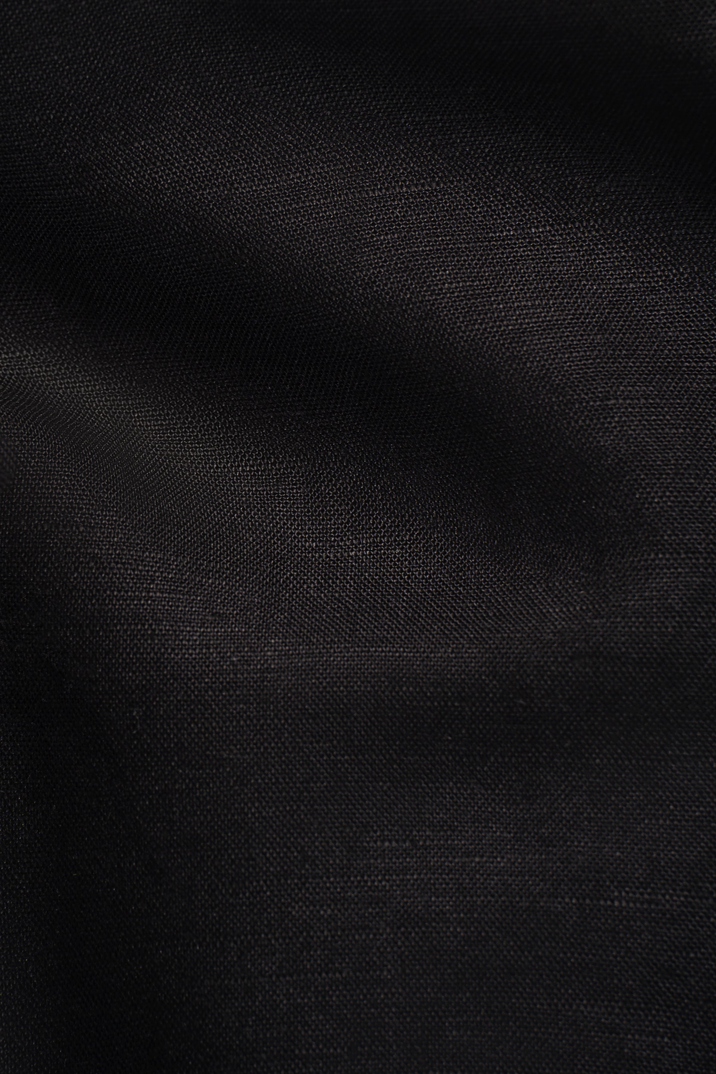 LIMITED EDITION LINEN FABRIC SHIRT BLACK