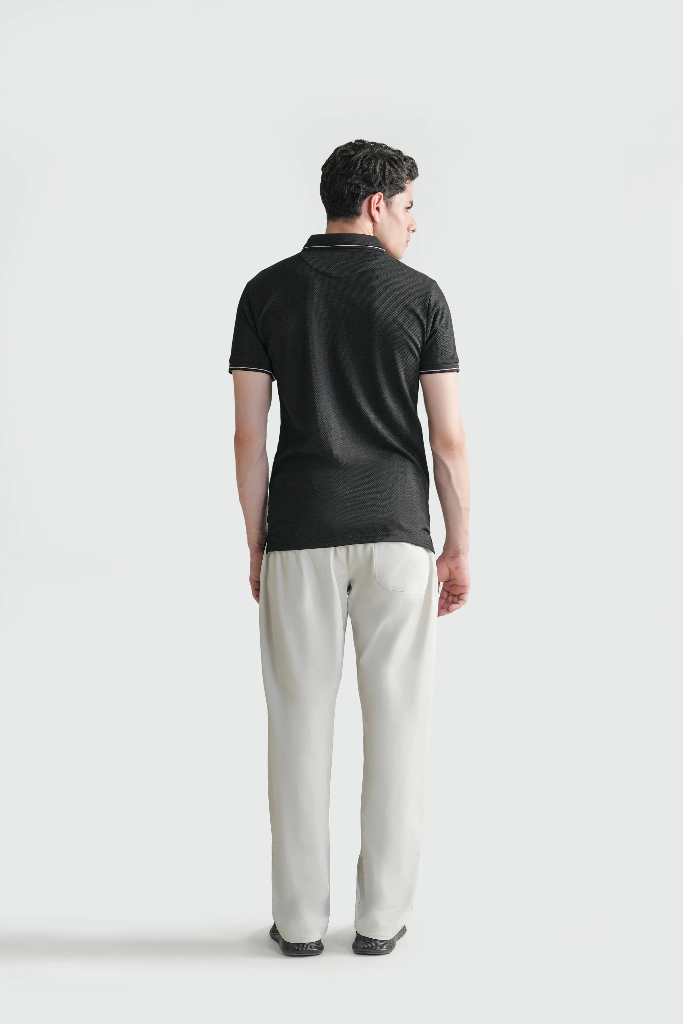 SMART FIT CLASSIC PREMIUM POLO SHIRT BLACK