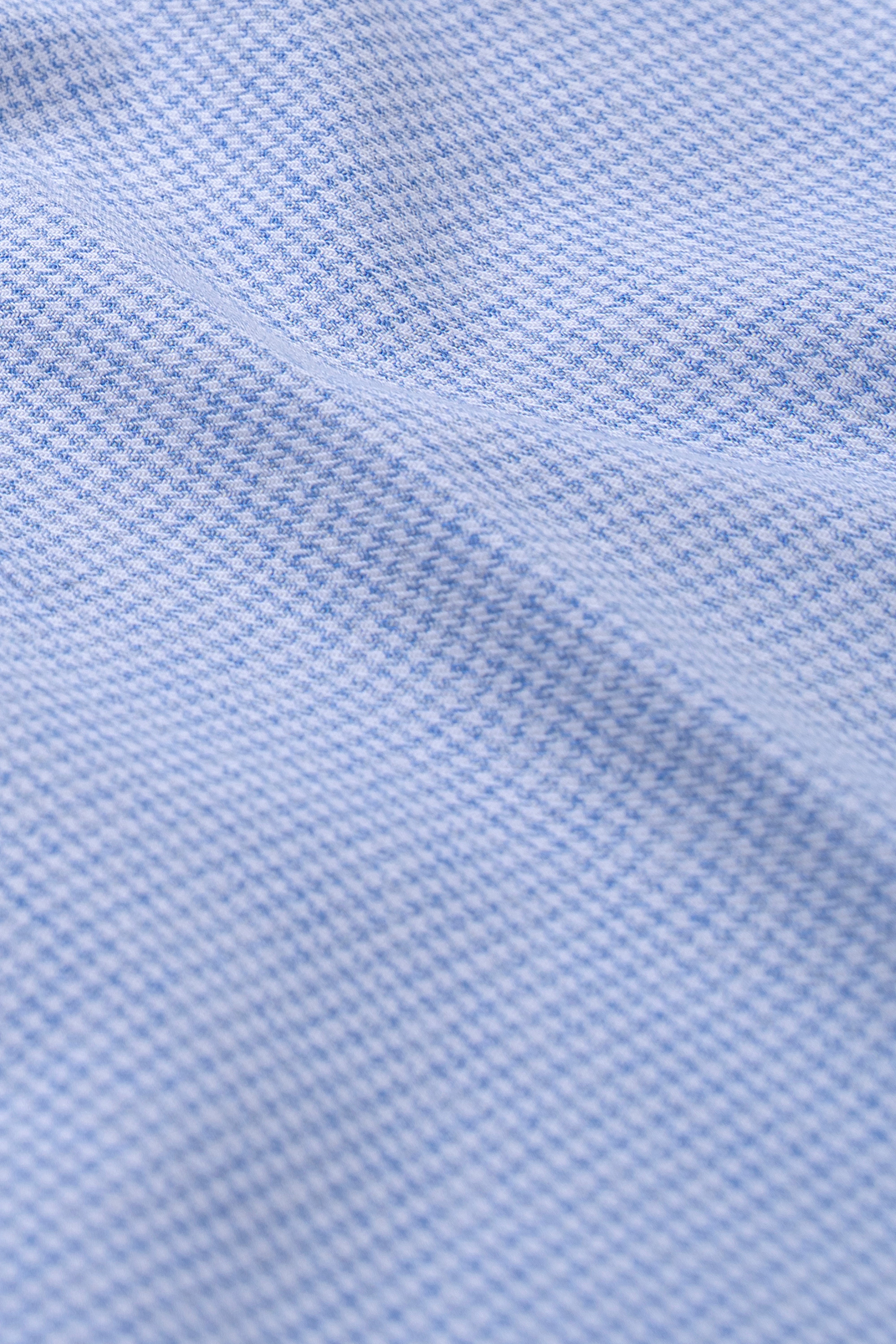 SMART SHIRT BONE COLLAR BLUE