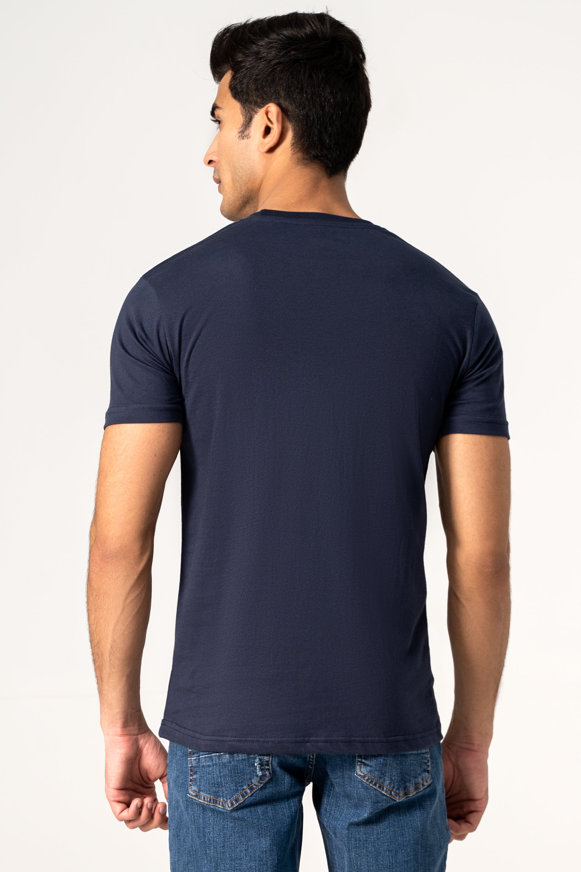 GRAPHIC T-SHIRT NAVY
