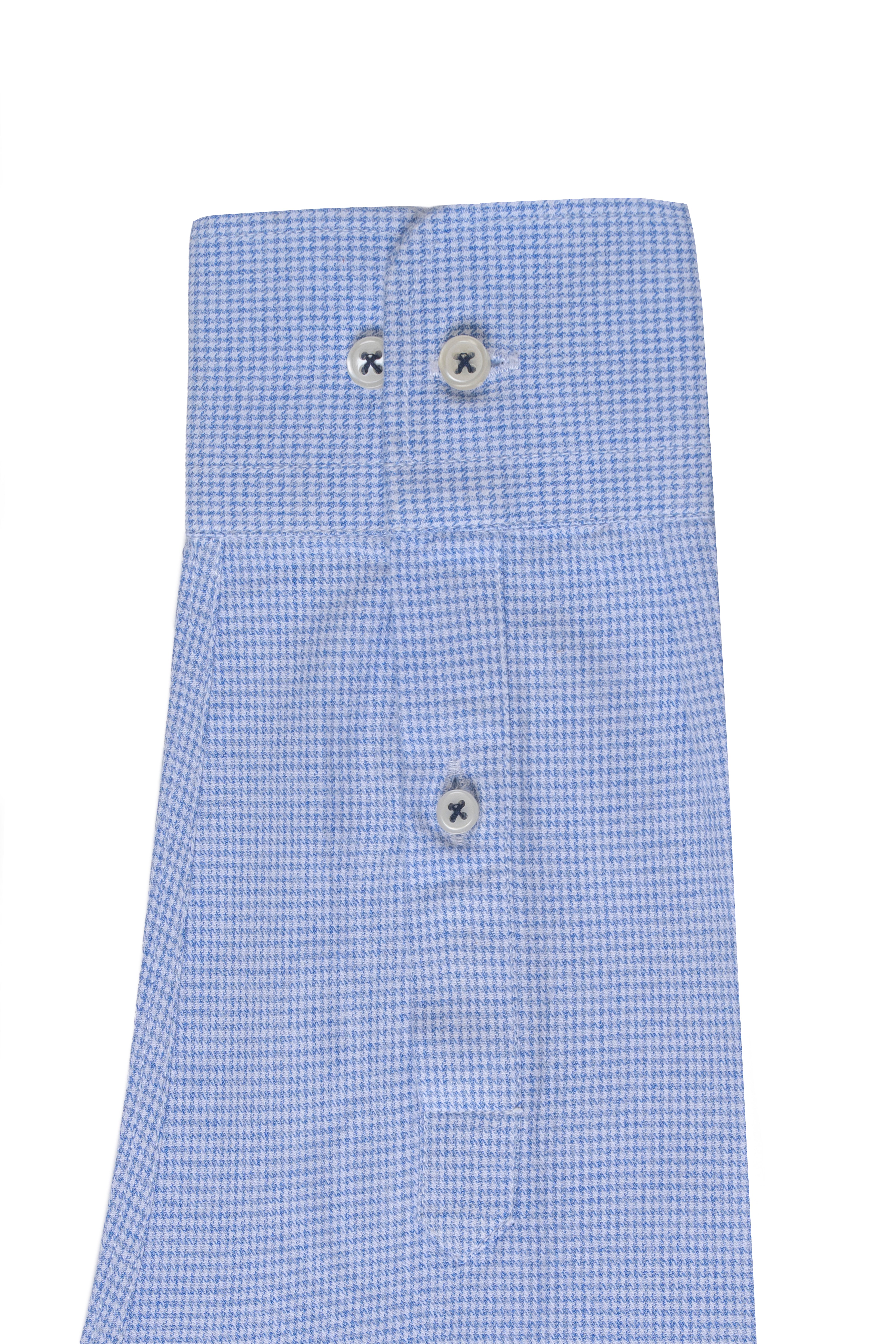 SMART SHIRT BONE COLLAR BLUE