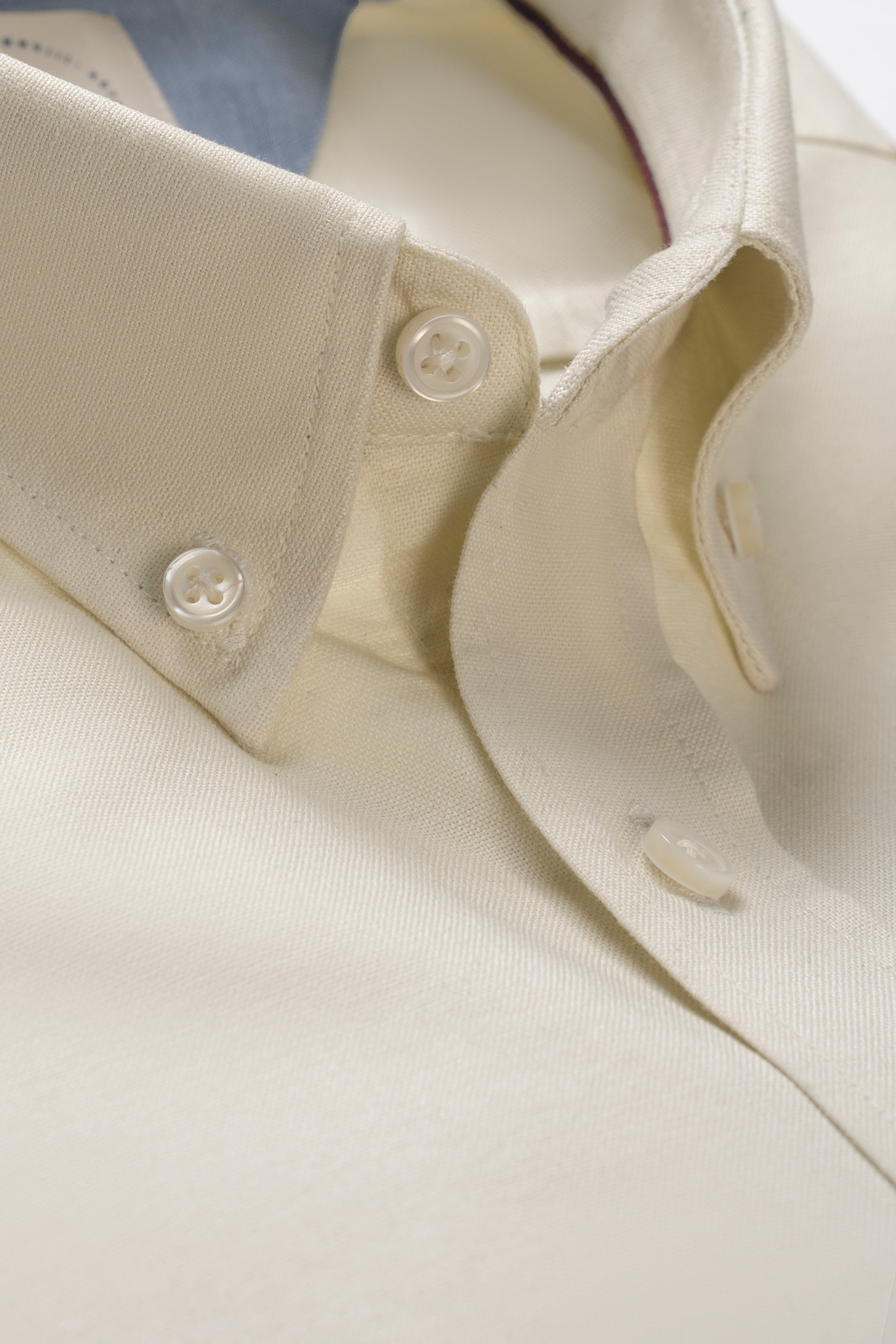BUTTON DOWN COLLAR SHIRT BEIGE