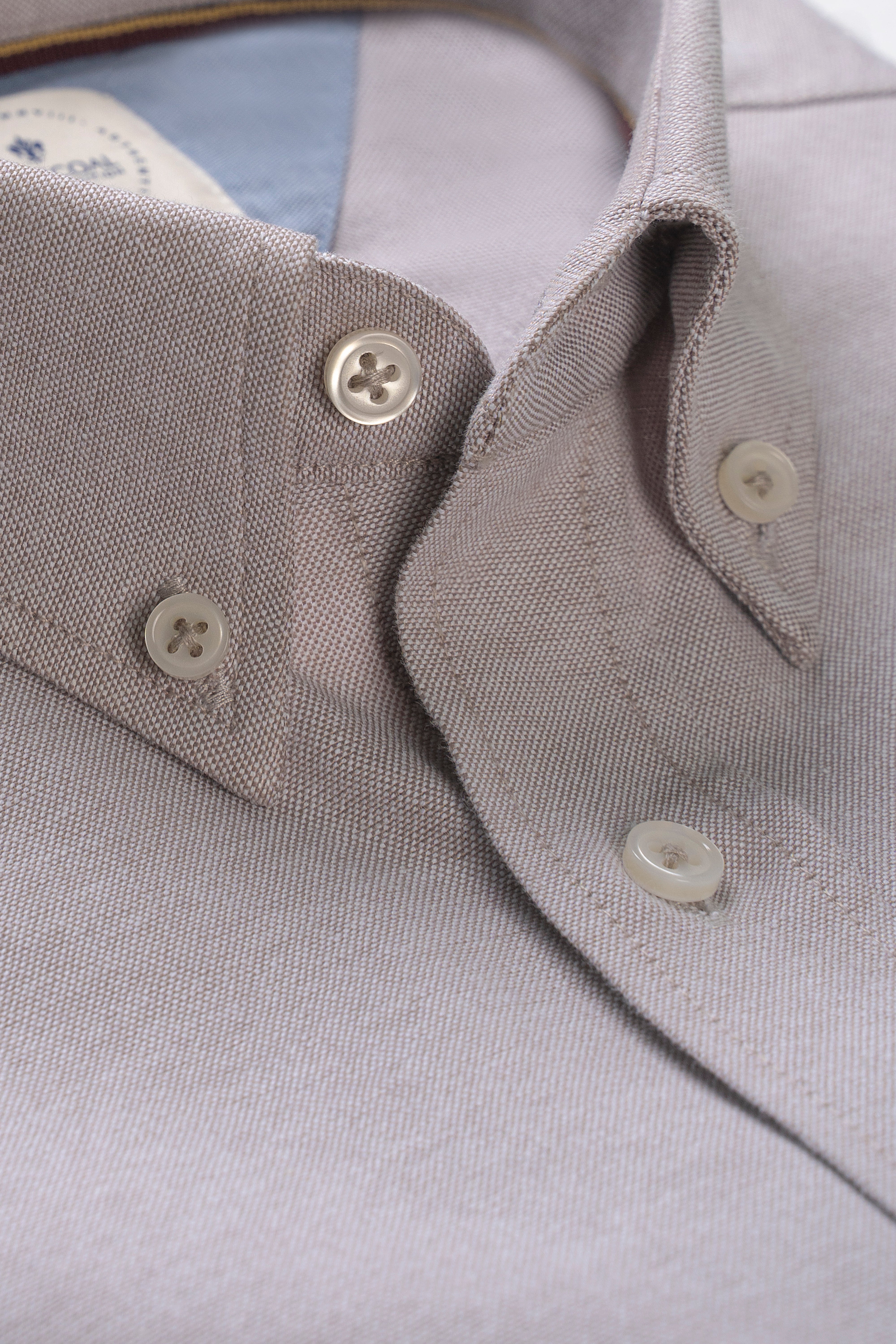 BUTTON DOWN COLLAR SHIRT KHAKI