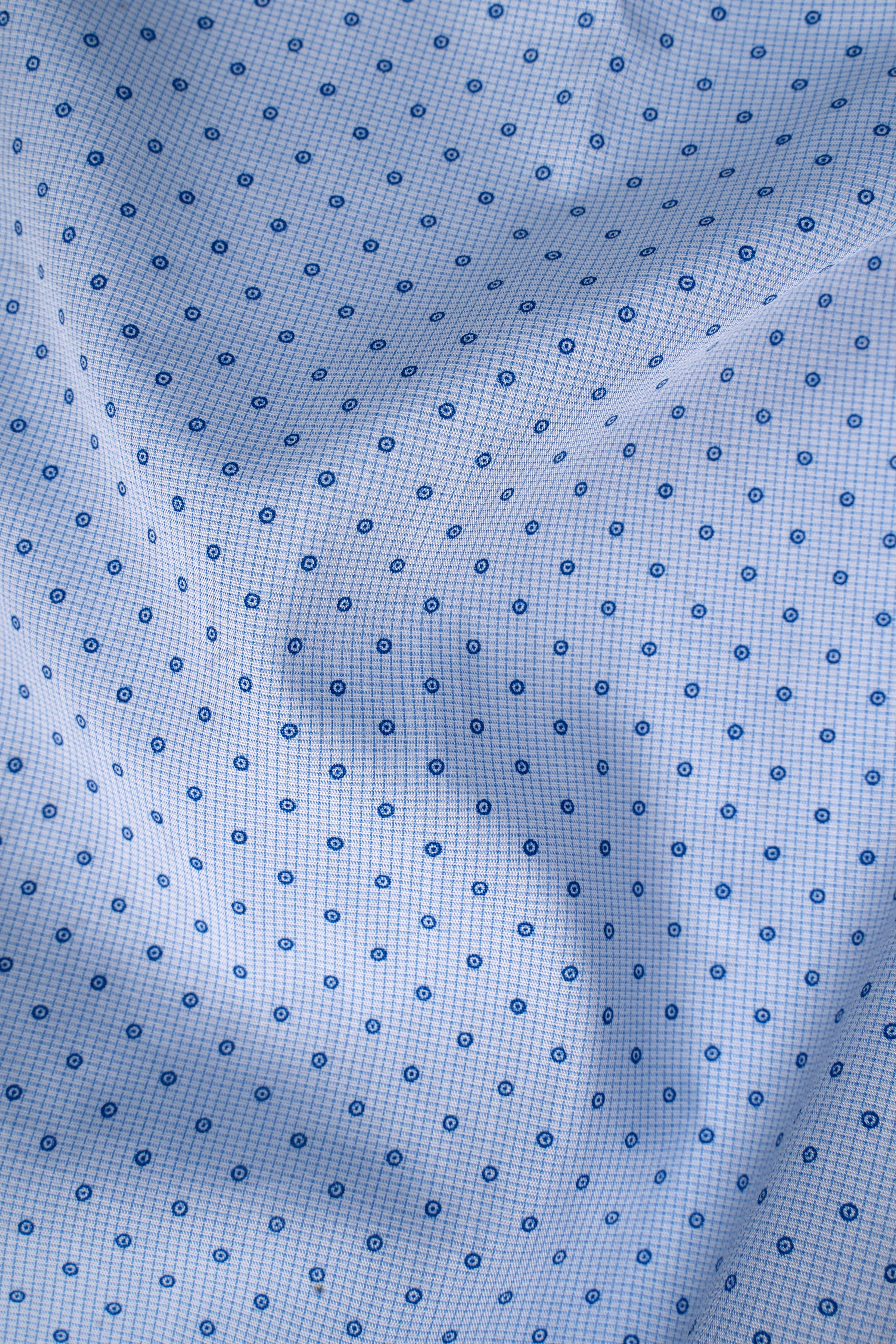 LIMITED EDITION HALF SLEEVE SHIRT WHITE DENIM LINE