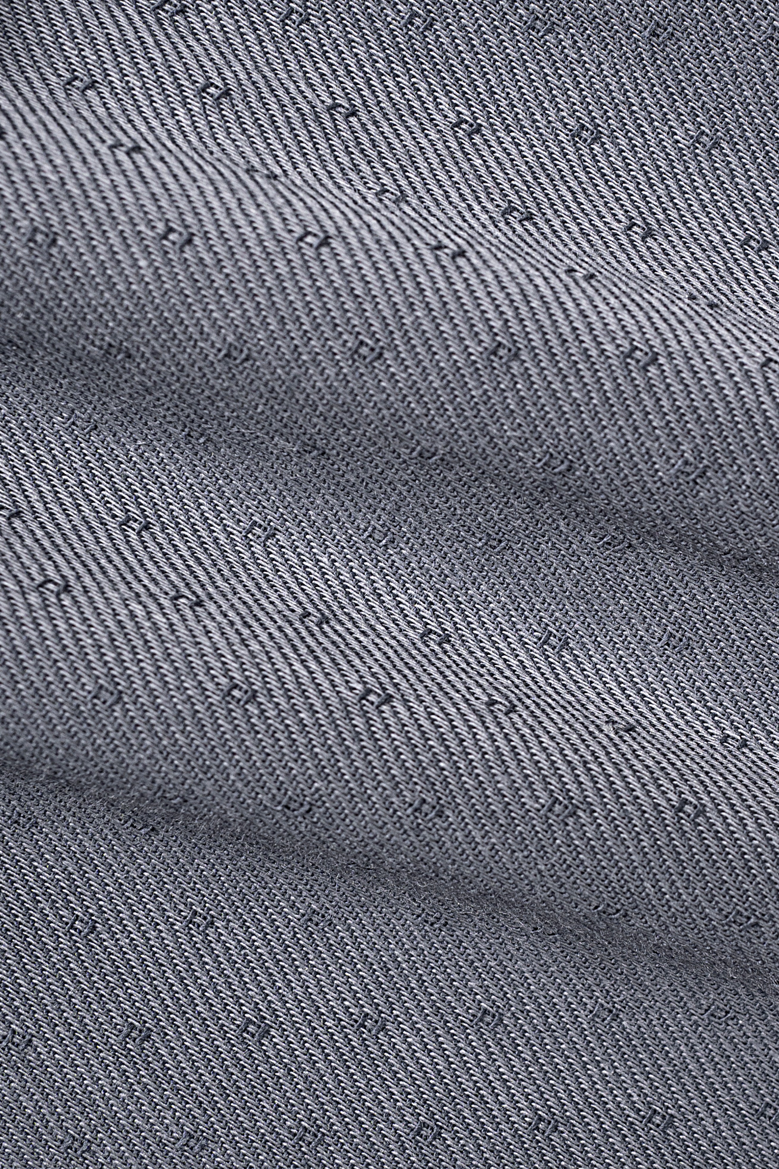 SMART SHIRT GREY TEXTURED