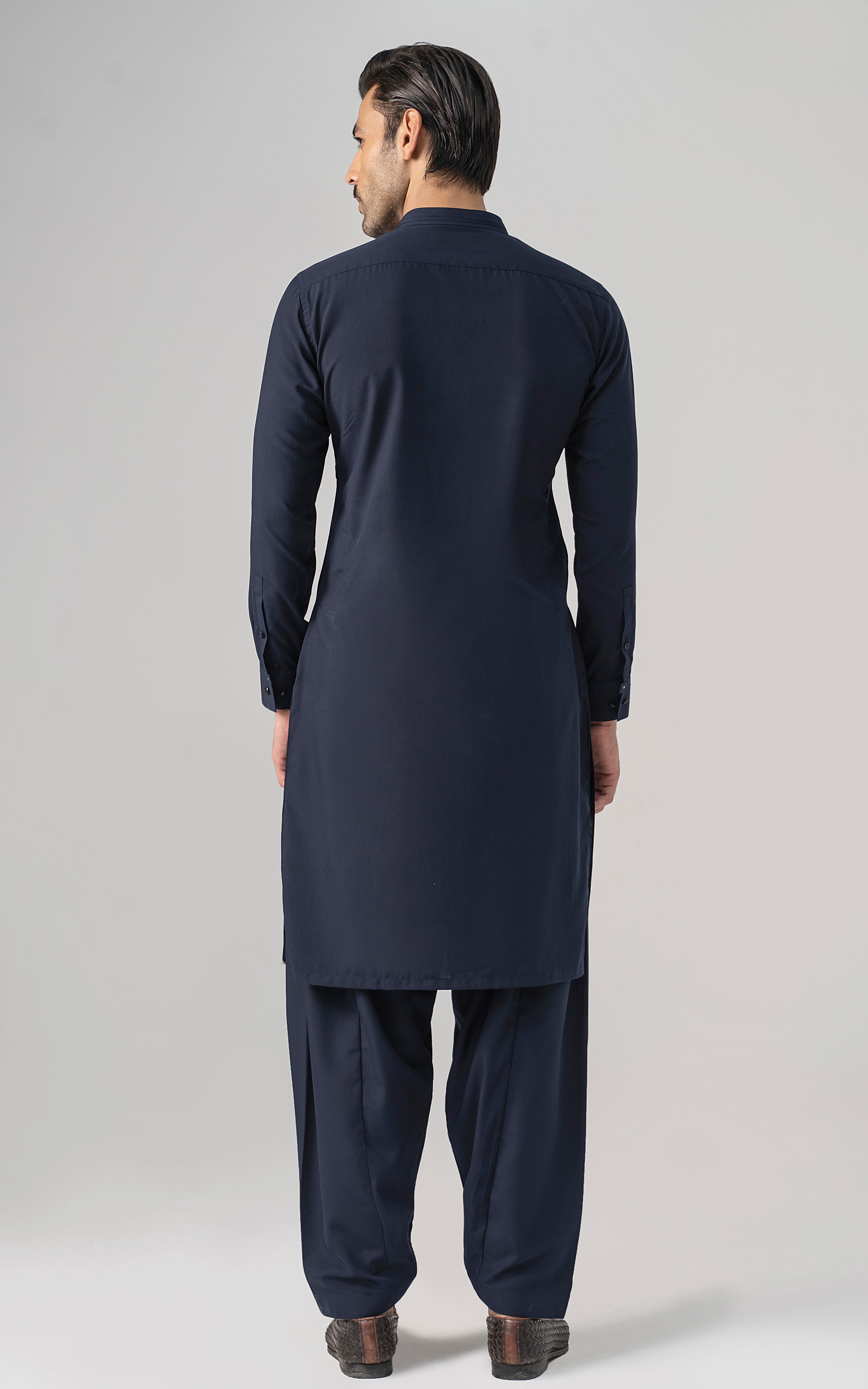BLENDED WASH & WEAR - CLASSIC COLLECTION NAVY
