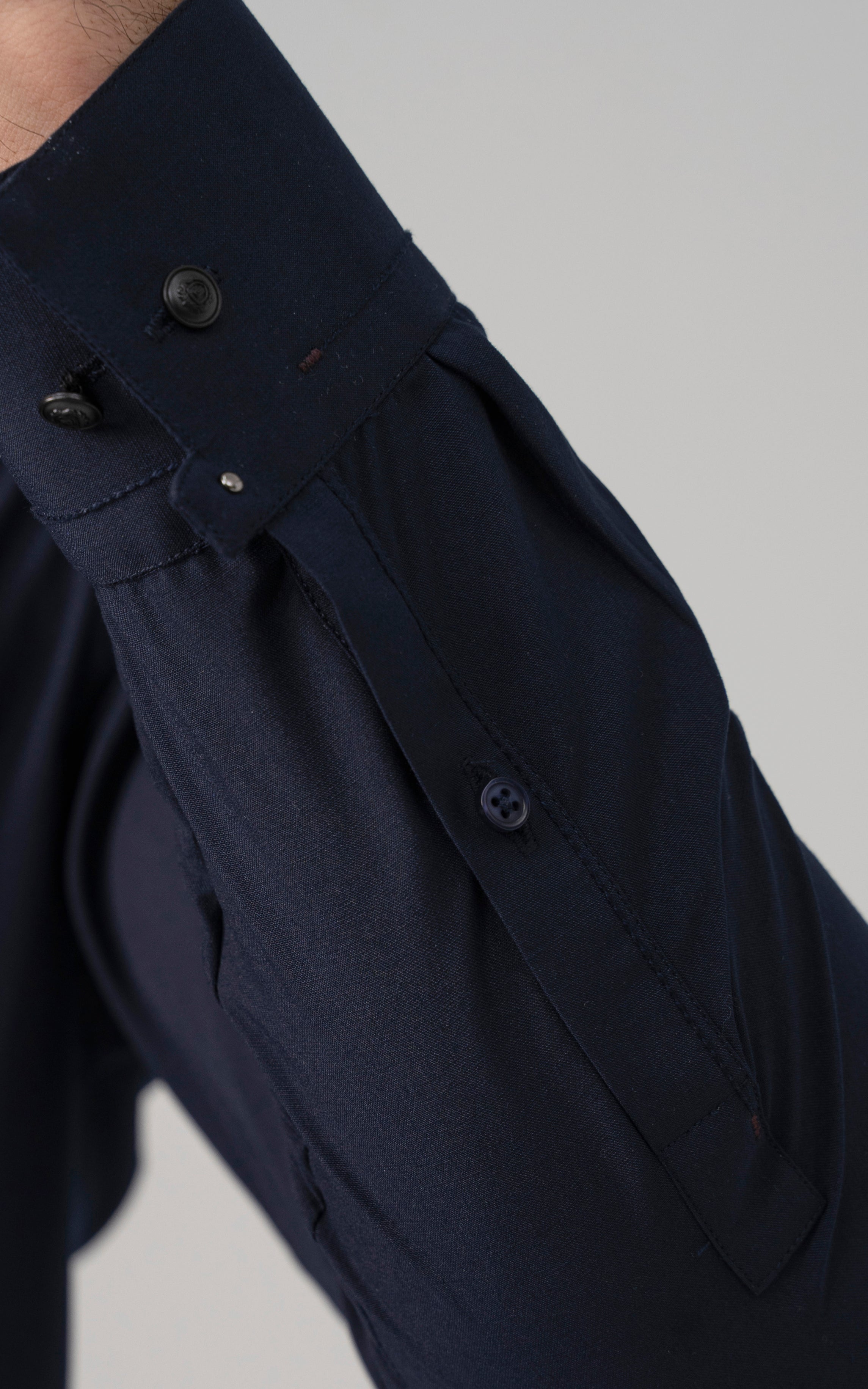 BLENDED WASH & WEAR - CLASSIC COLLECTION NAVY