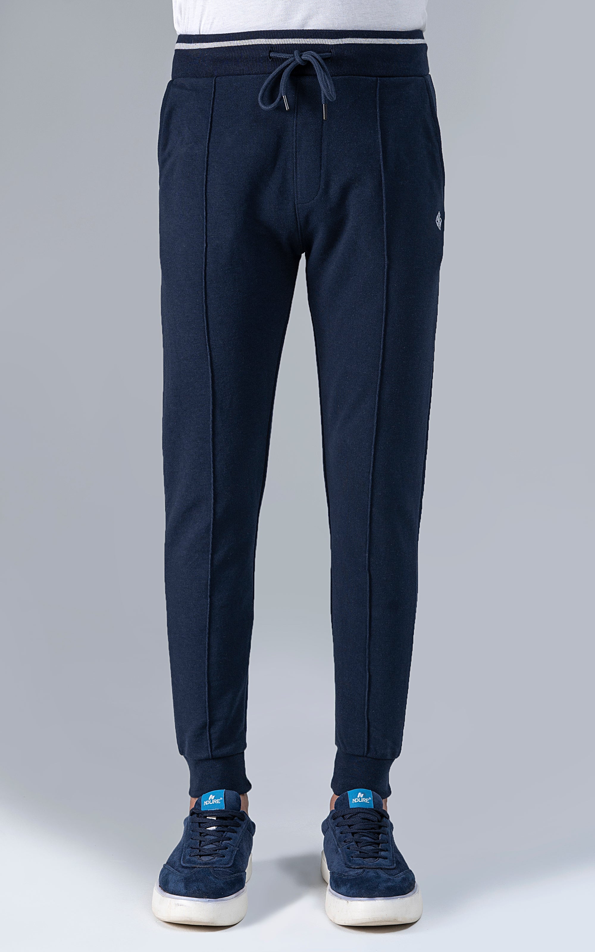 PIQUE TERRY TROUSER NAVY