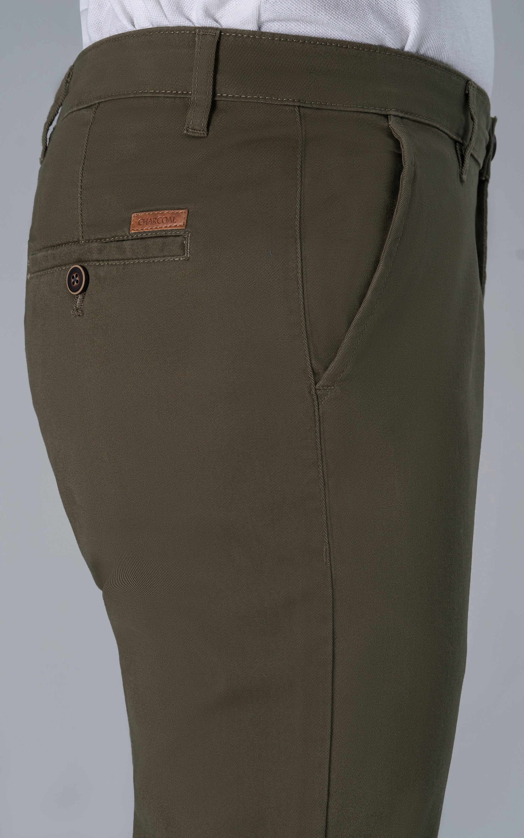 CROSS POCKET TWIL PANT OLIVE