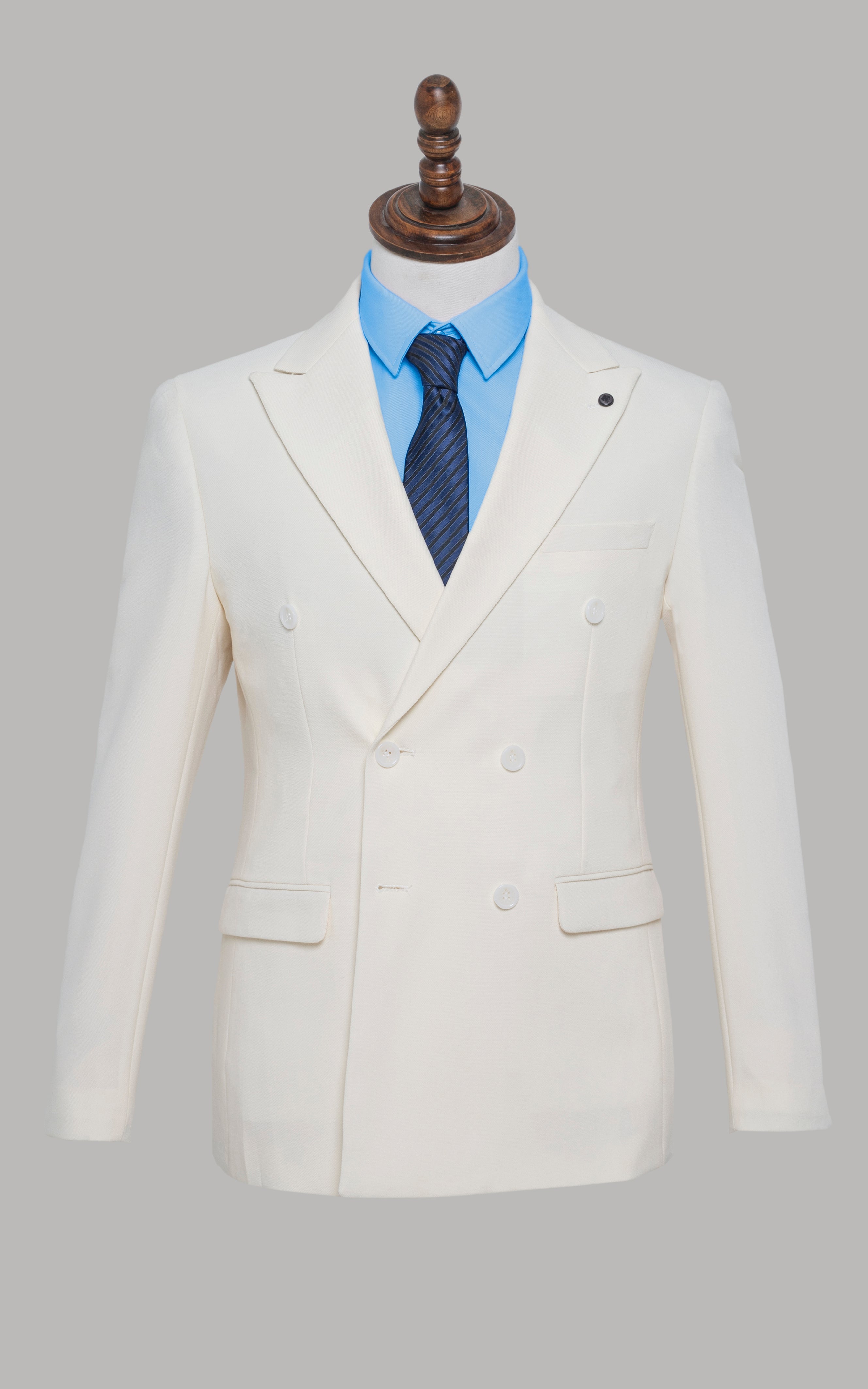 TWO PIECE SUIT CREAM
