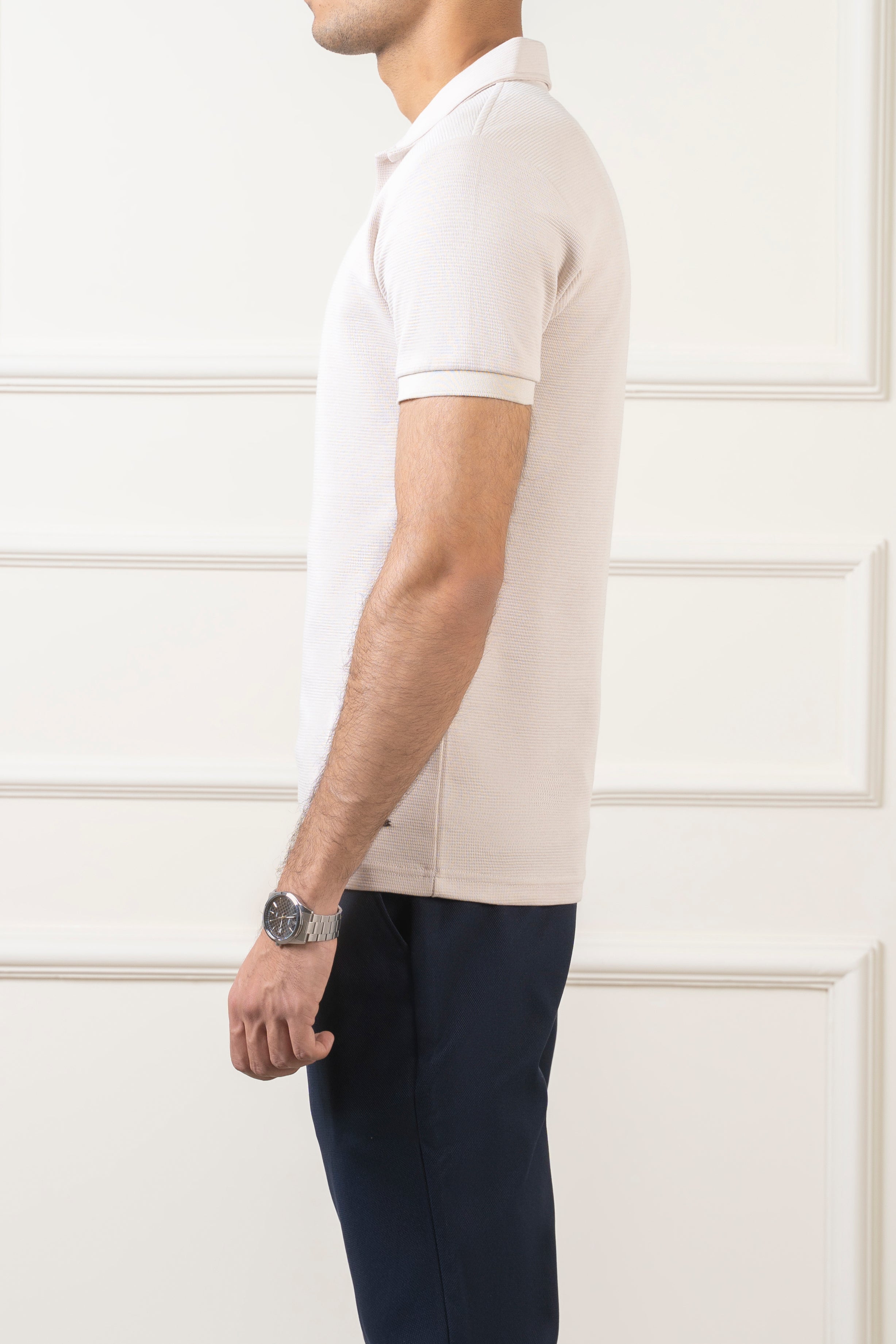 CLASSIC COLLAR POLO BEIGE