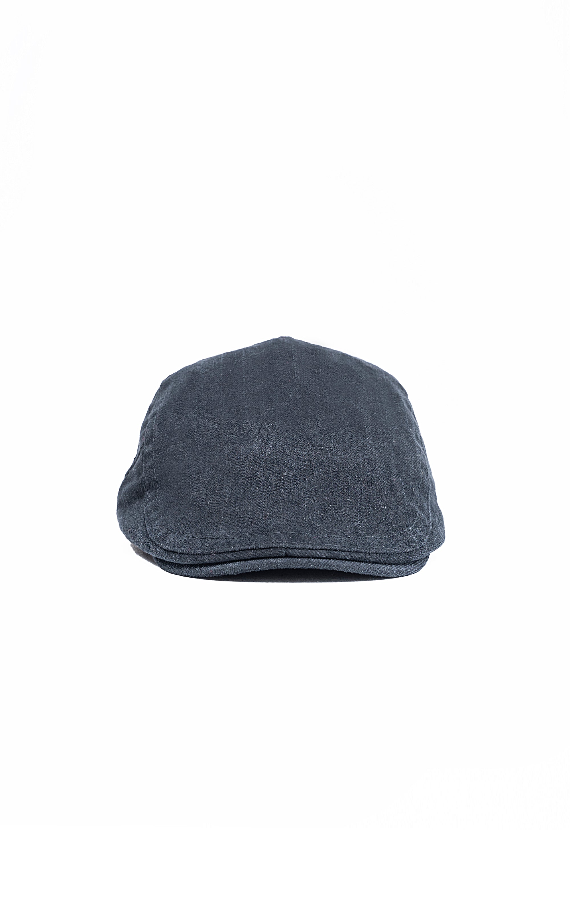 Dark navy golf cap with curved brim and smooth front panel.