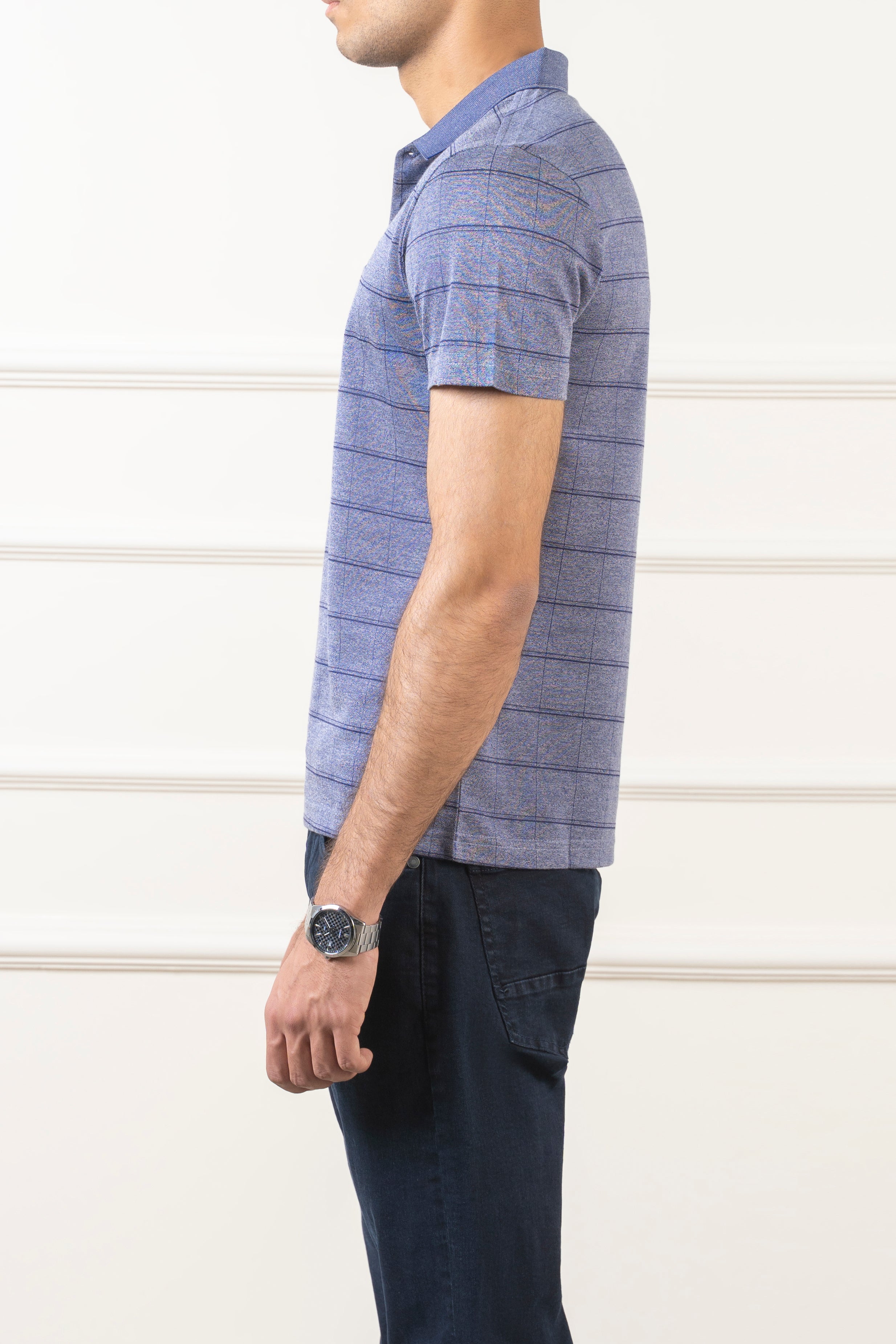 EXECUTIVE POLO NAVY GREY