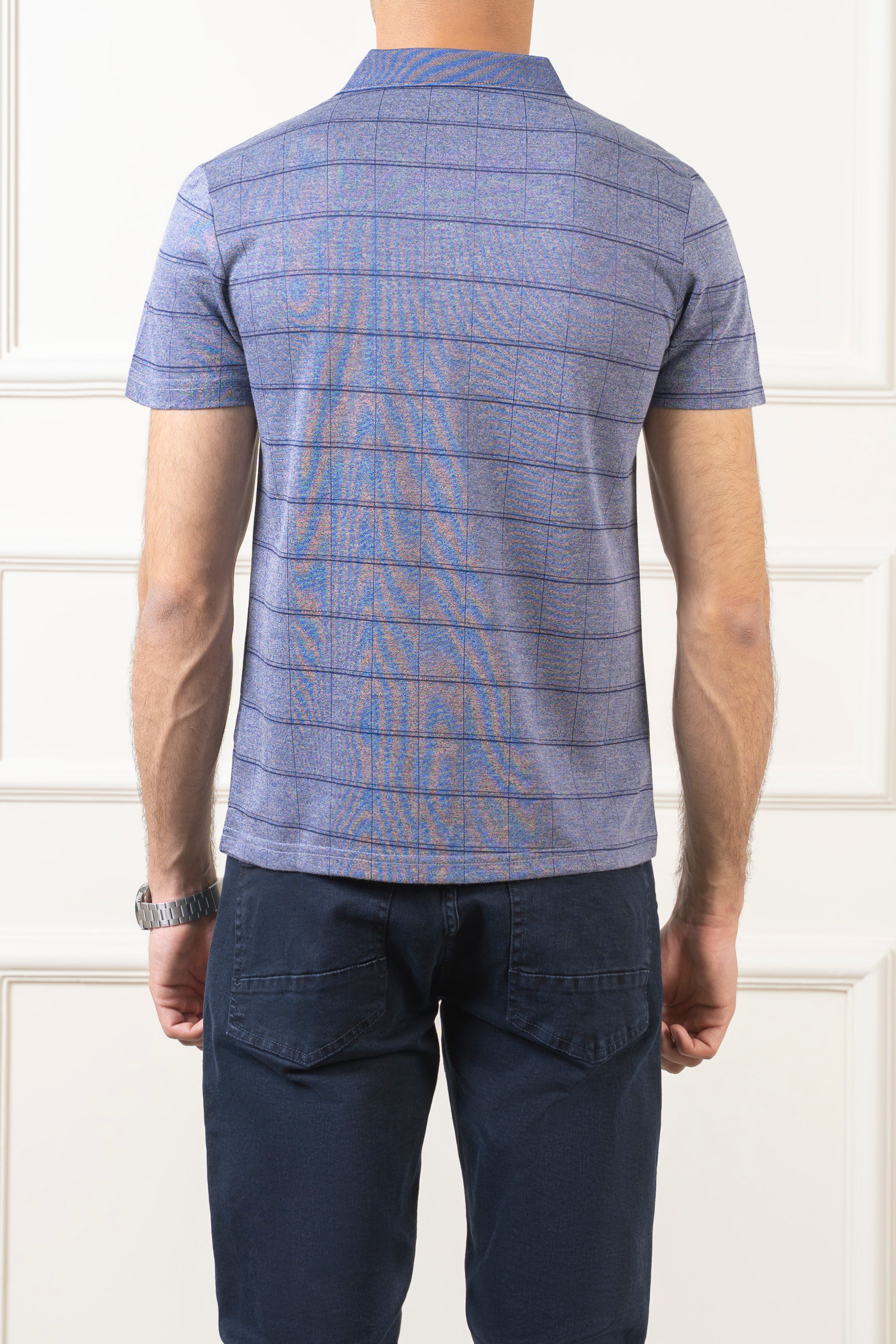EXECUTIVE POLO NAVY GREY