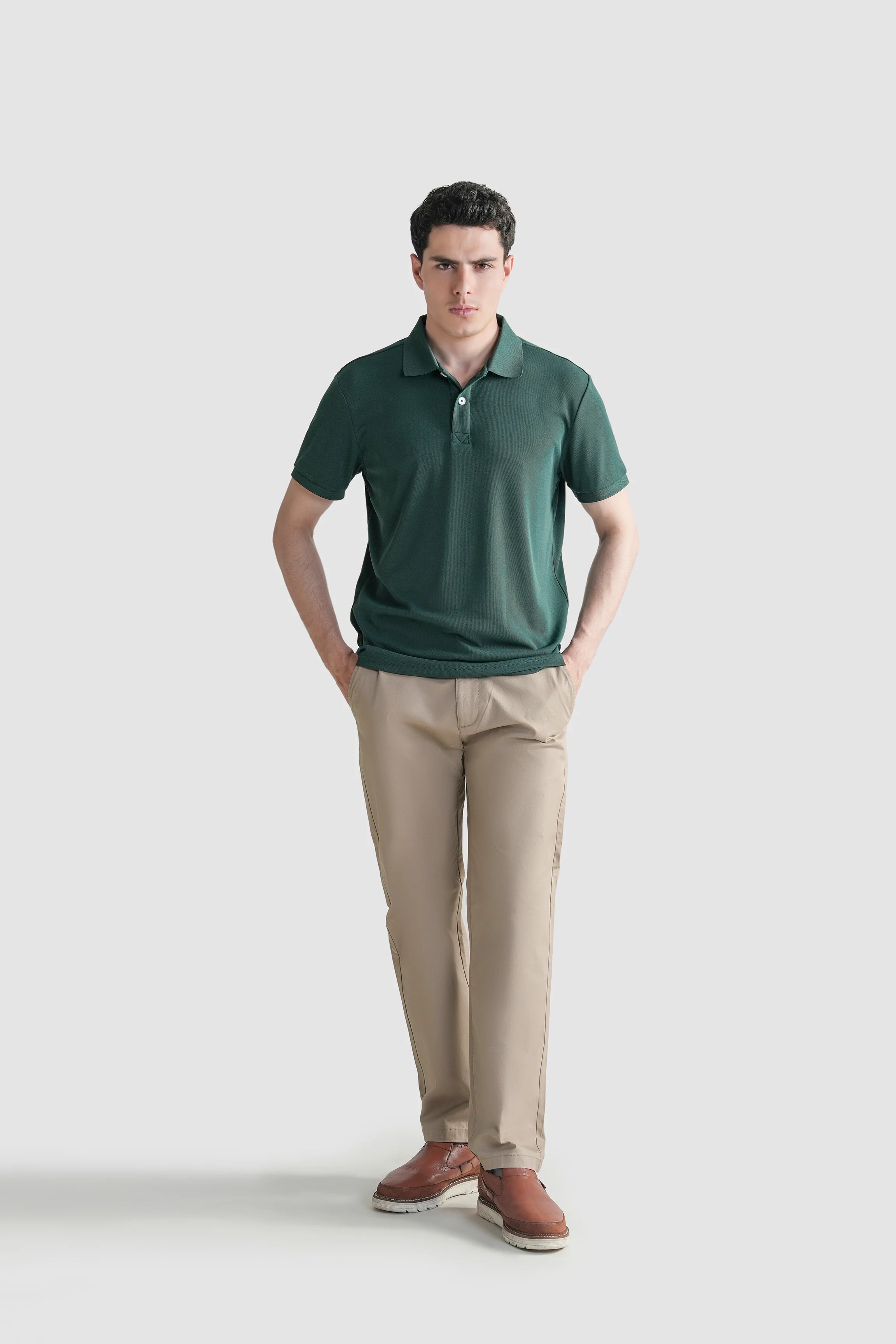 SMART FIT CLASSIC PREMIUM POLO SHIRT GREEN