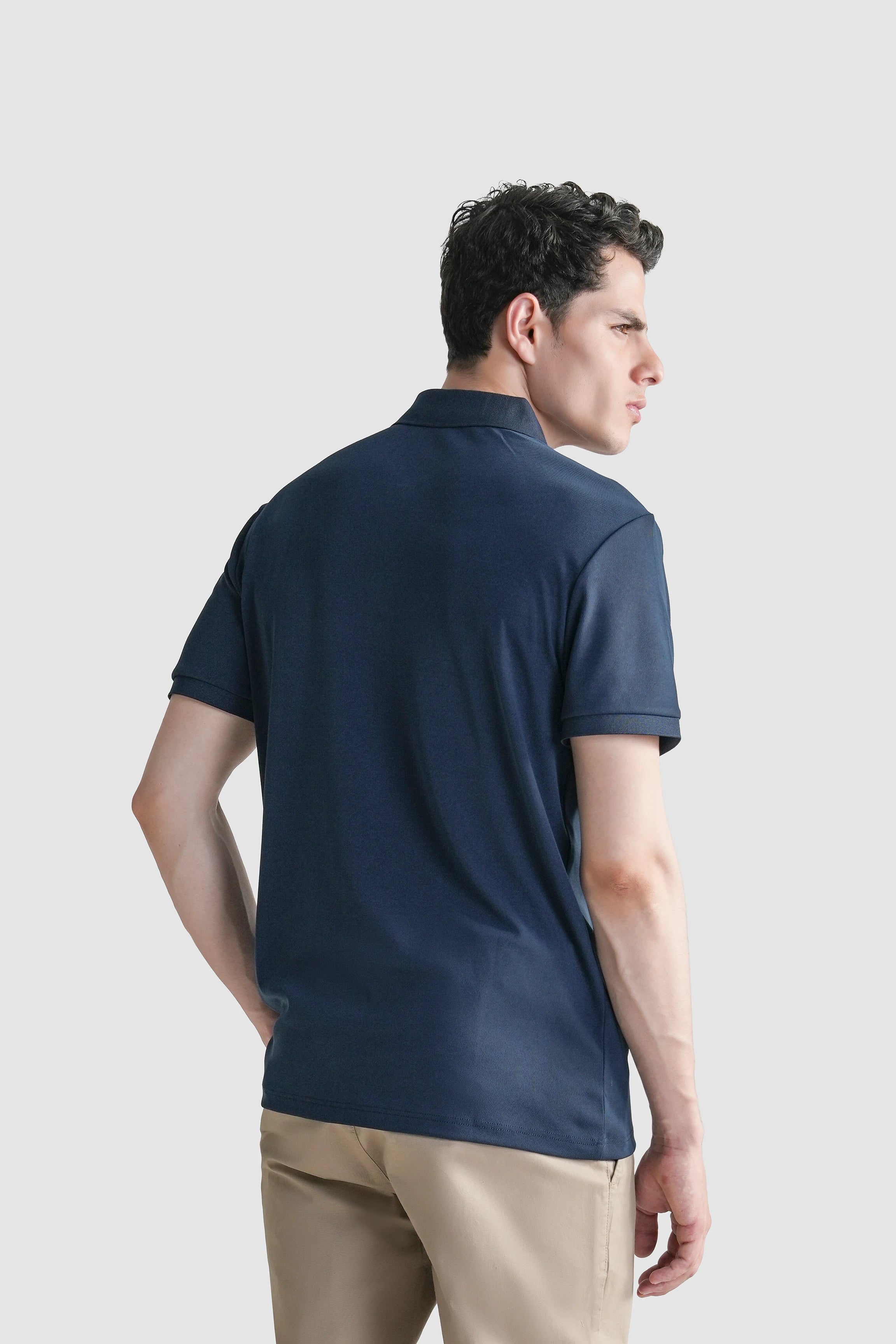SMART FIT CLASSIC PREMIUM POLO SHIRT NAVY