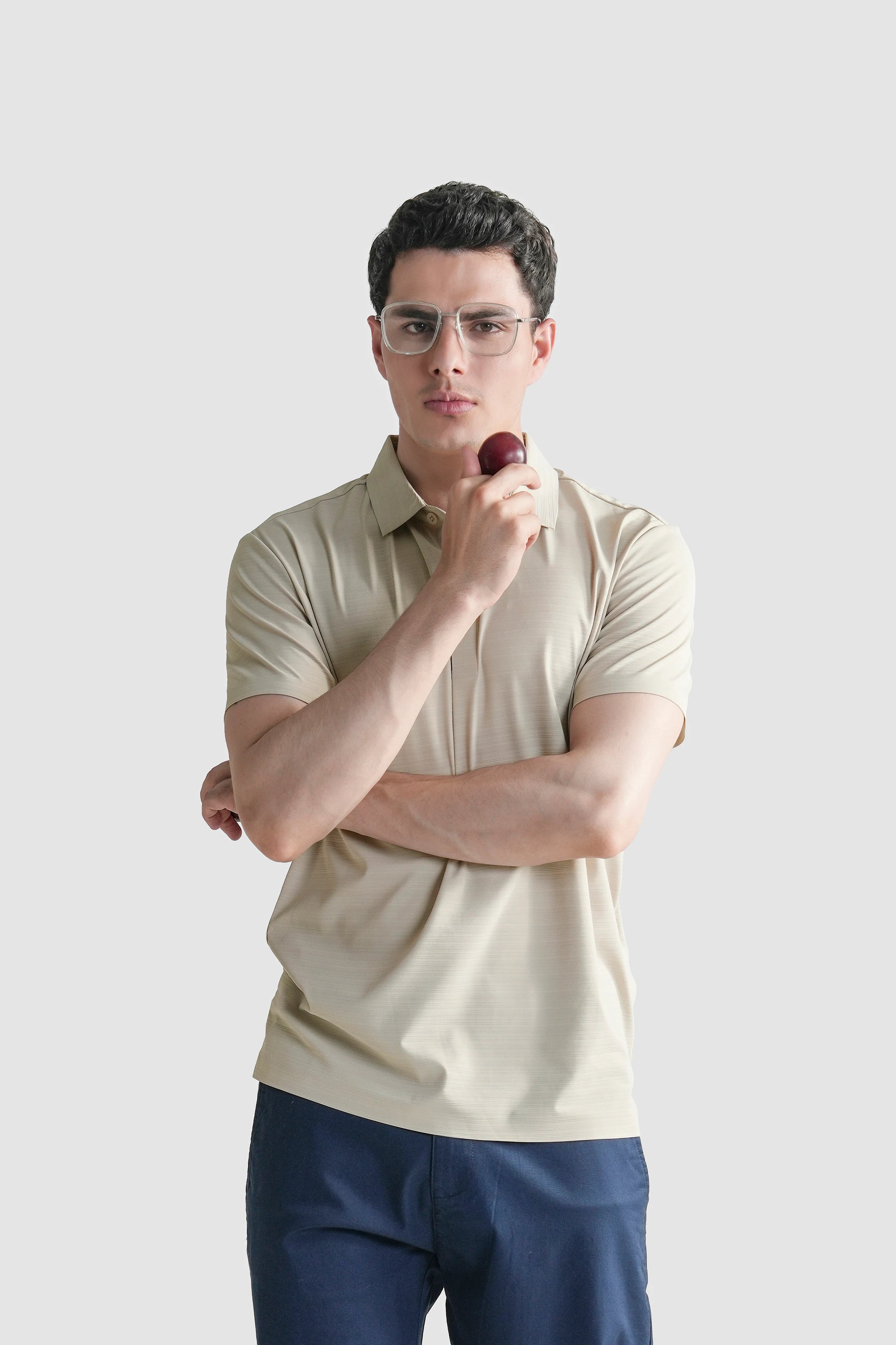SMART FIT CLASSIC PREMIUM POLO SHIRT KHAKI