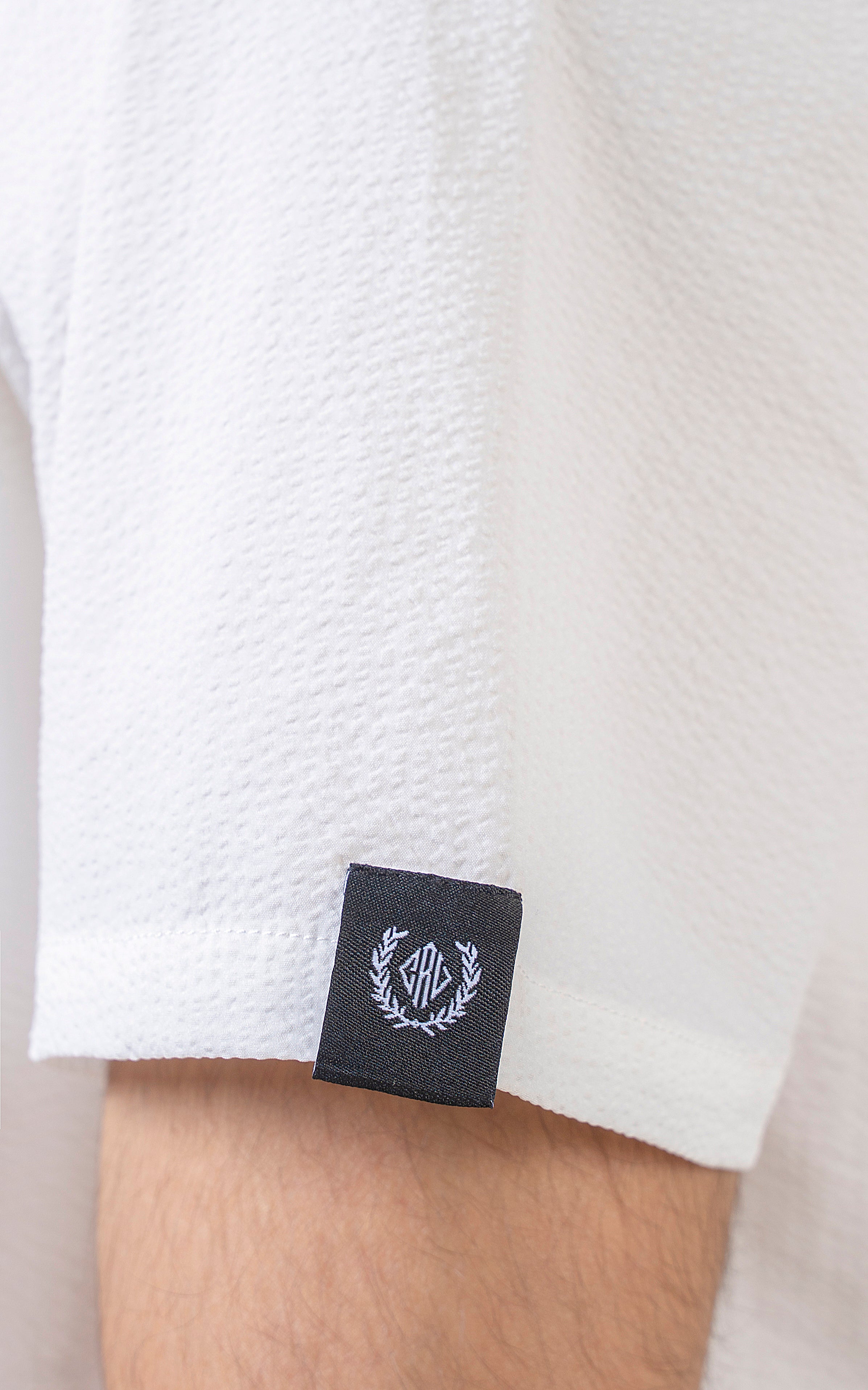 CUBAN COLLAR SHIRT OFF WHITE
