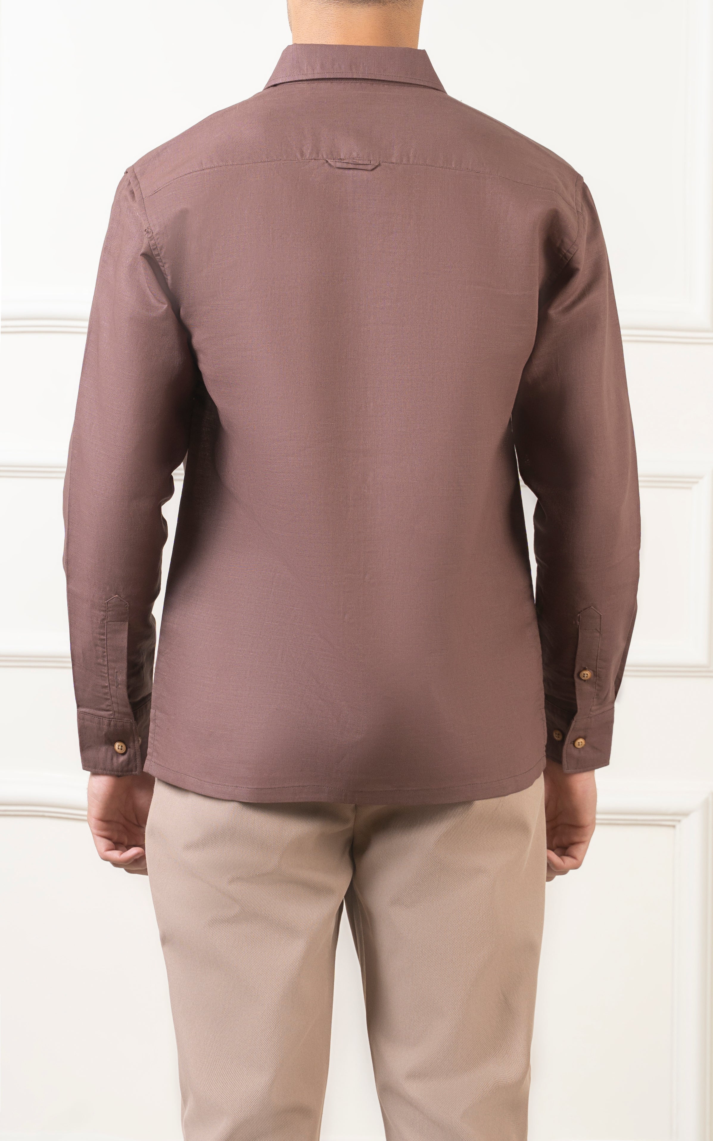 REGULAR COLLAR BROWN LINE