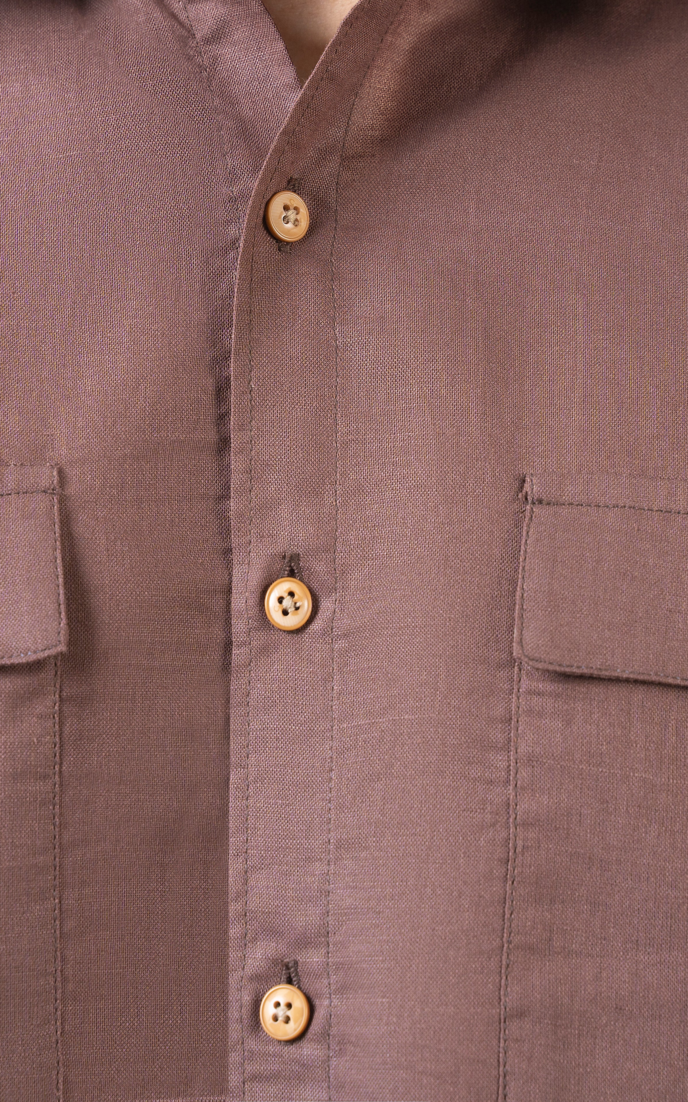 REGULAR COLLAR BROWN LINE