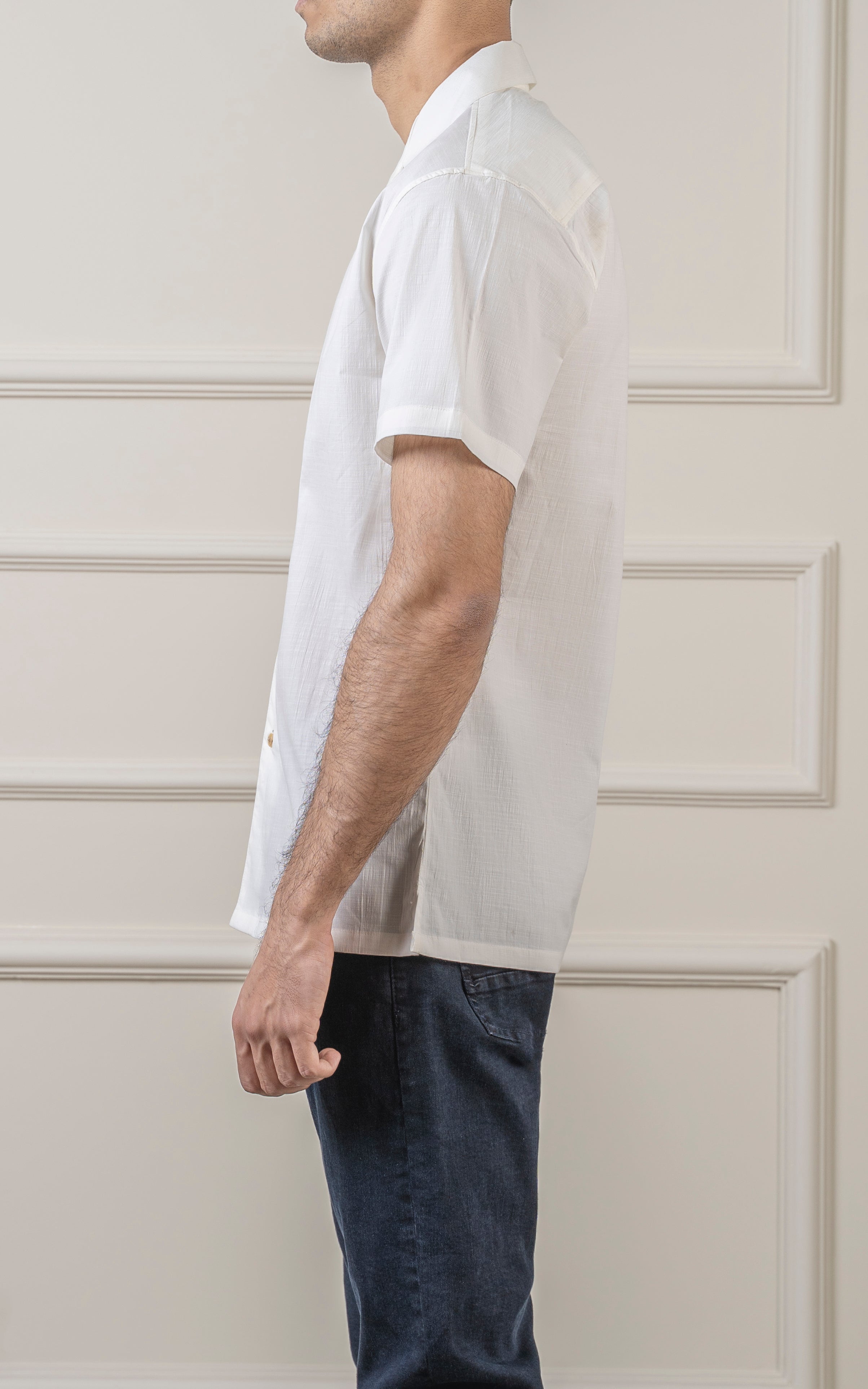 CASUAL SHIRT OFF WHITE