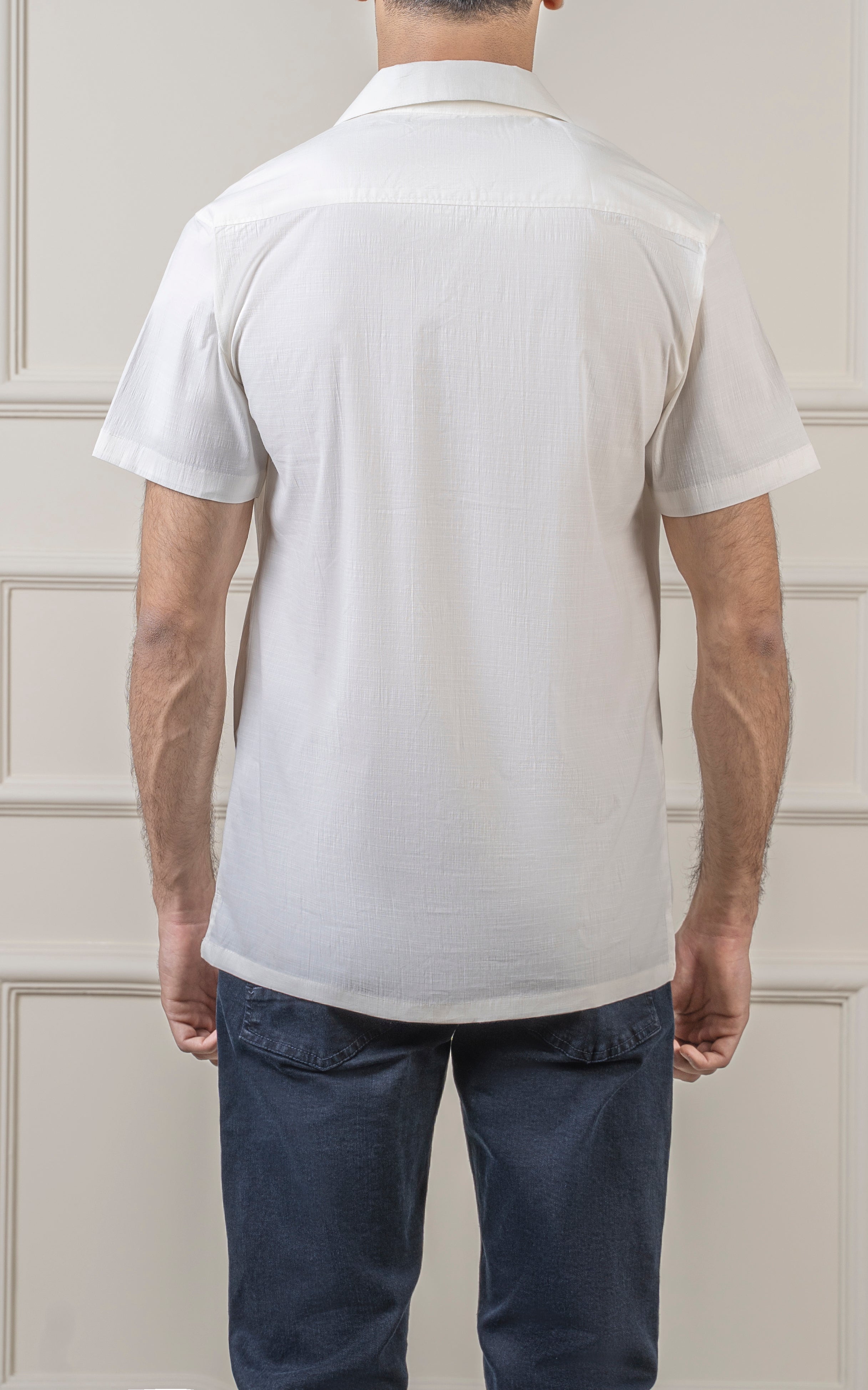 CASUAL SHIRT OFF WHITE