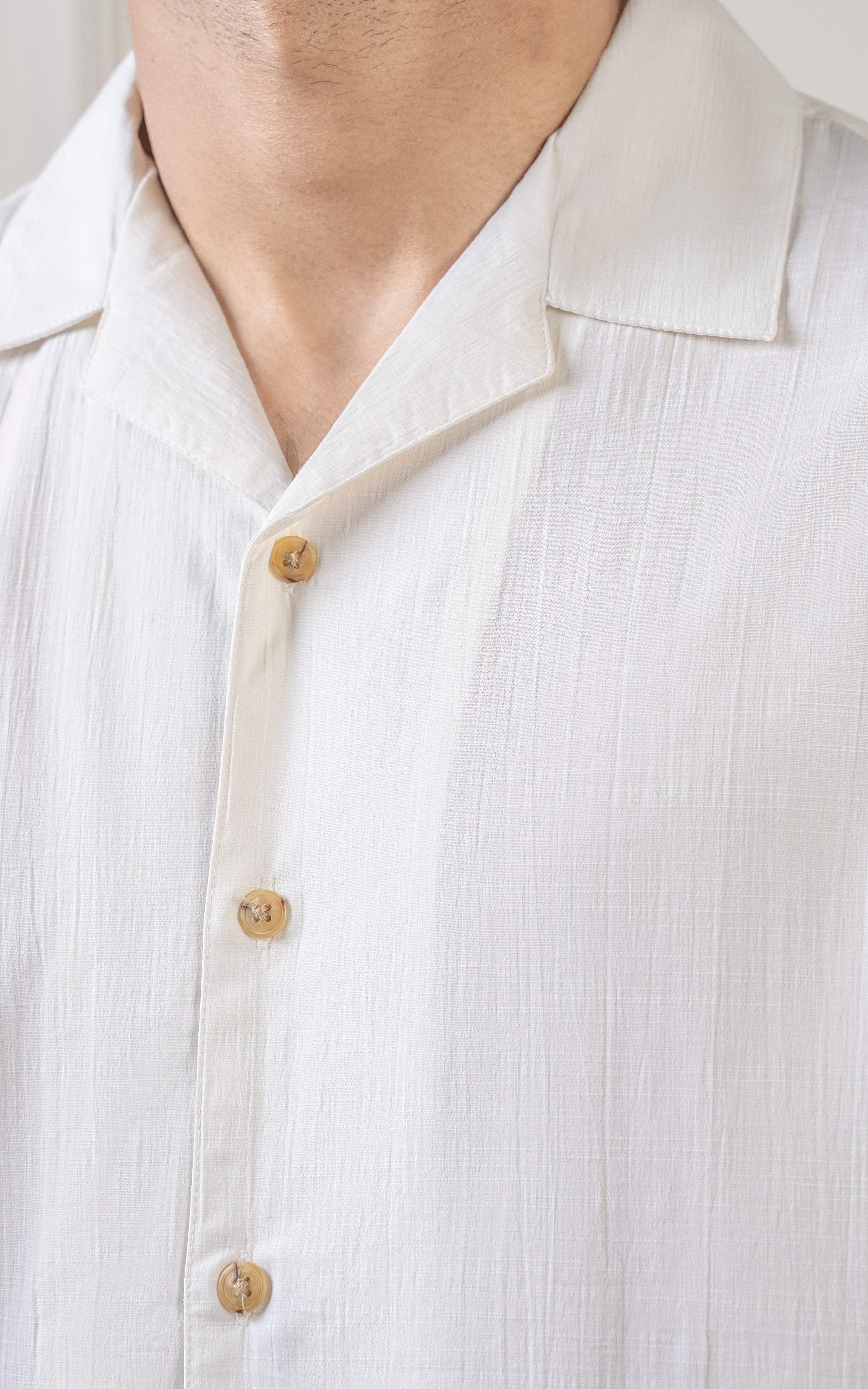 CASUAL SHIRT OFF WHITE