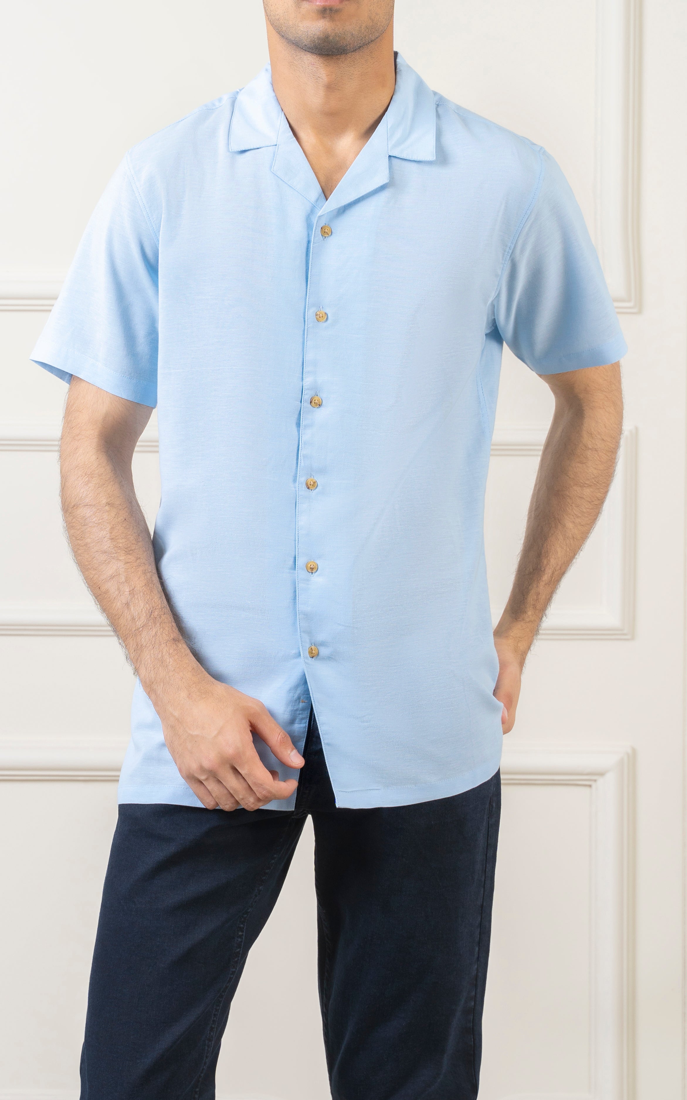 CASUAL SHIRT SKY BLUE