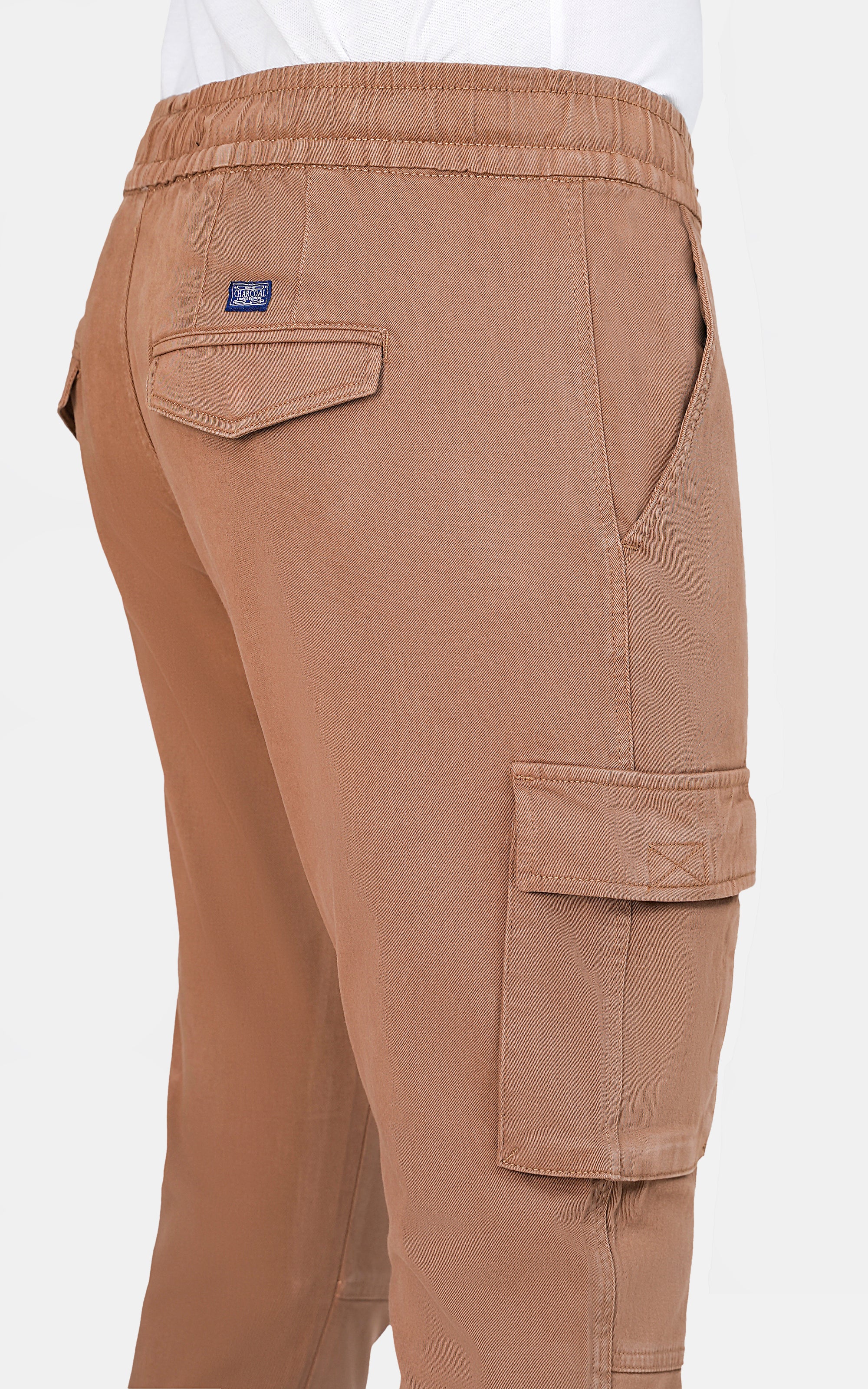 CARGO JOGGER TROUSER DARK KHAKI