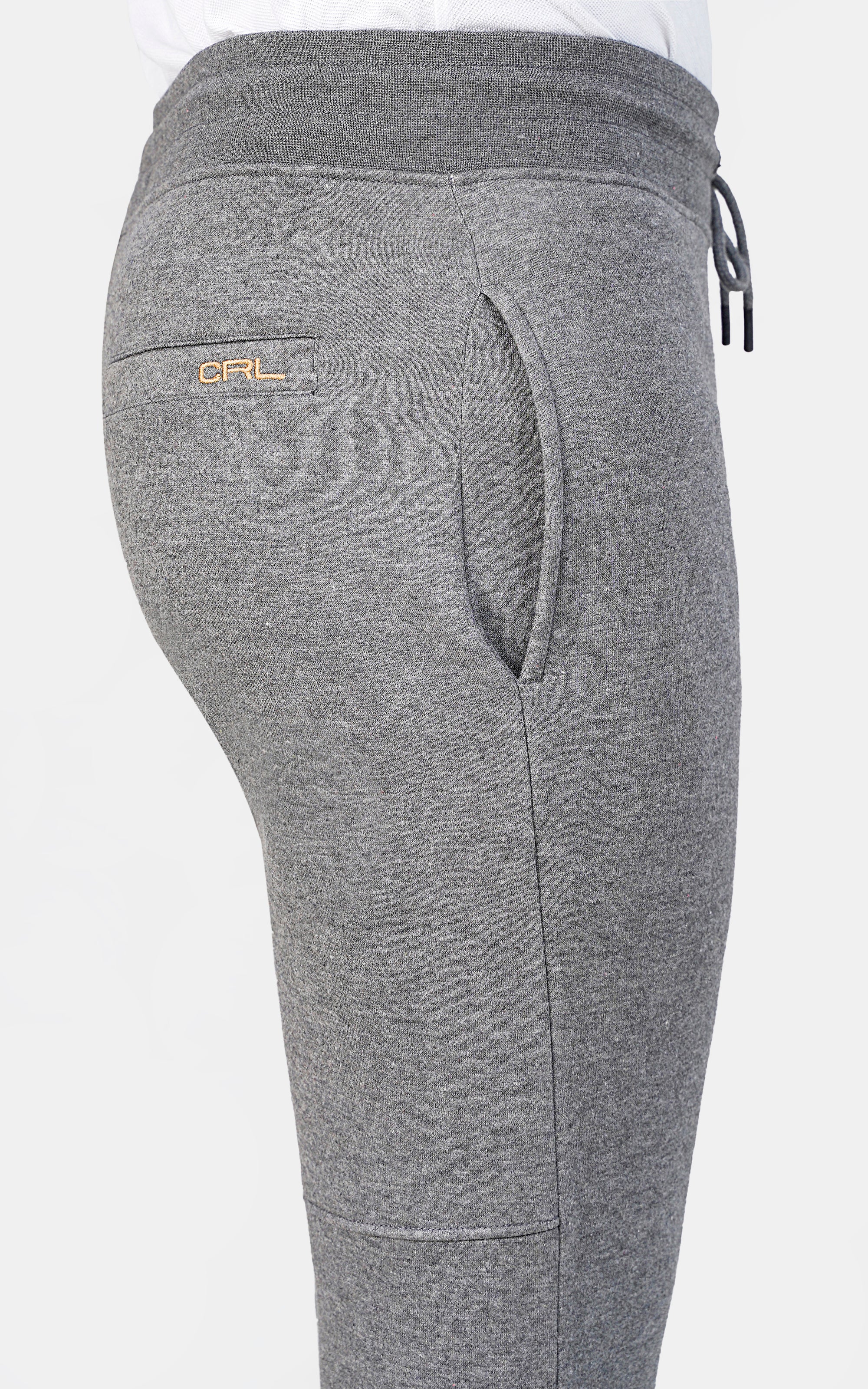 FLEECE JOGGER TROUSER CHARCOAL