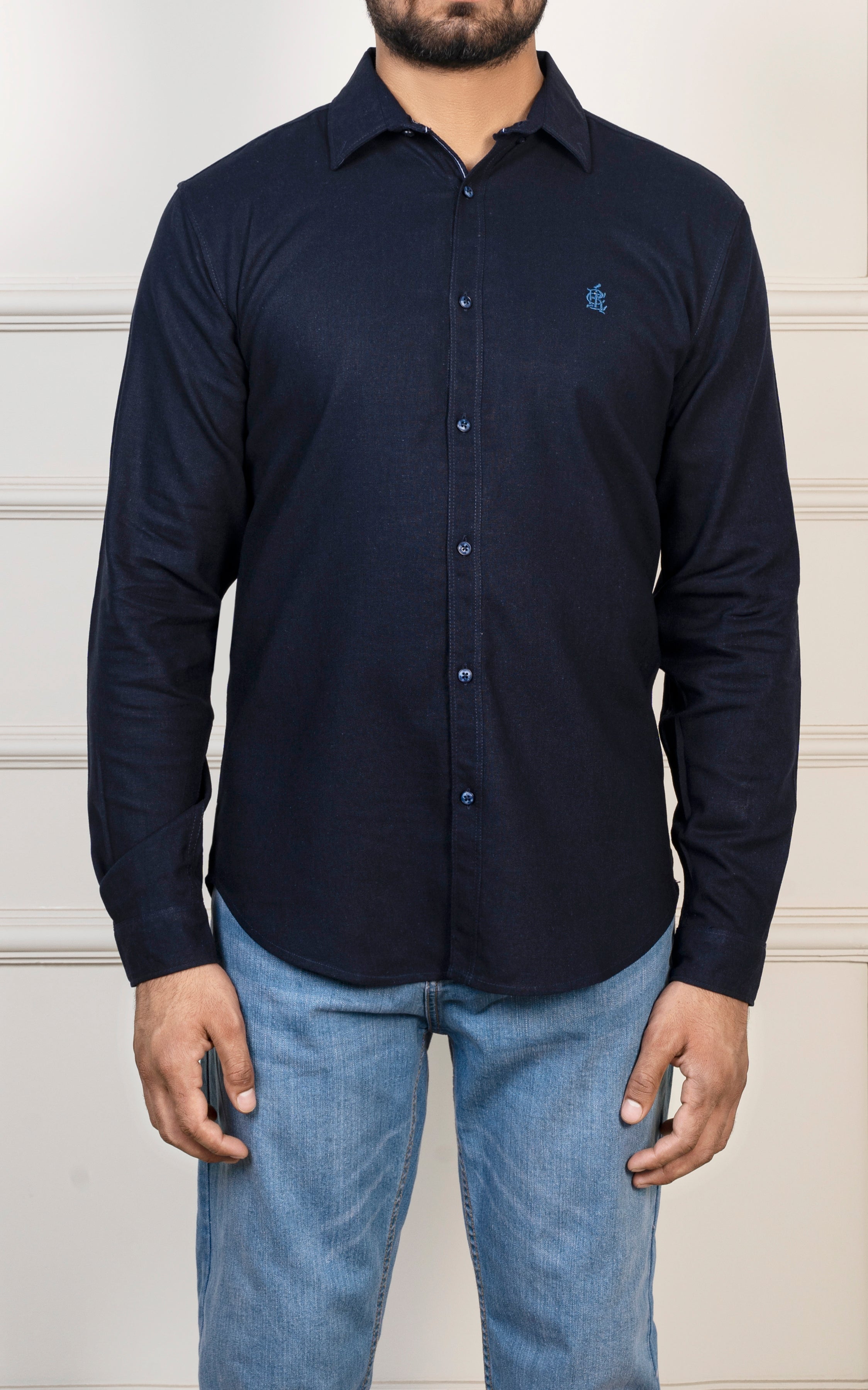 CASUAL SHIRT DARK NAVY