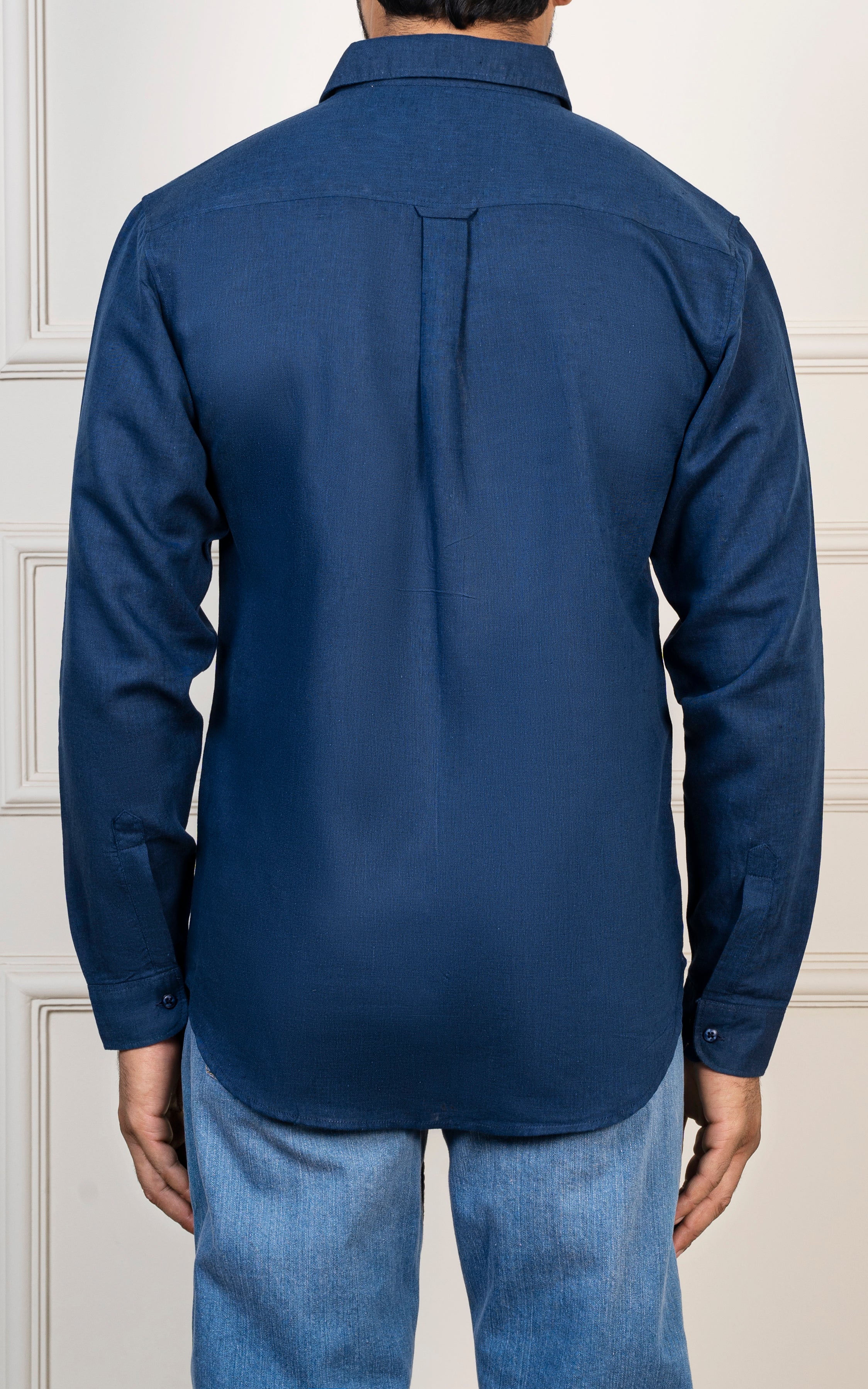 CASUAL SHIRT INDIGO BLUE