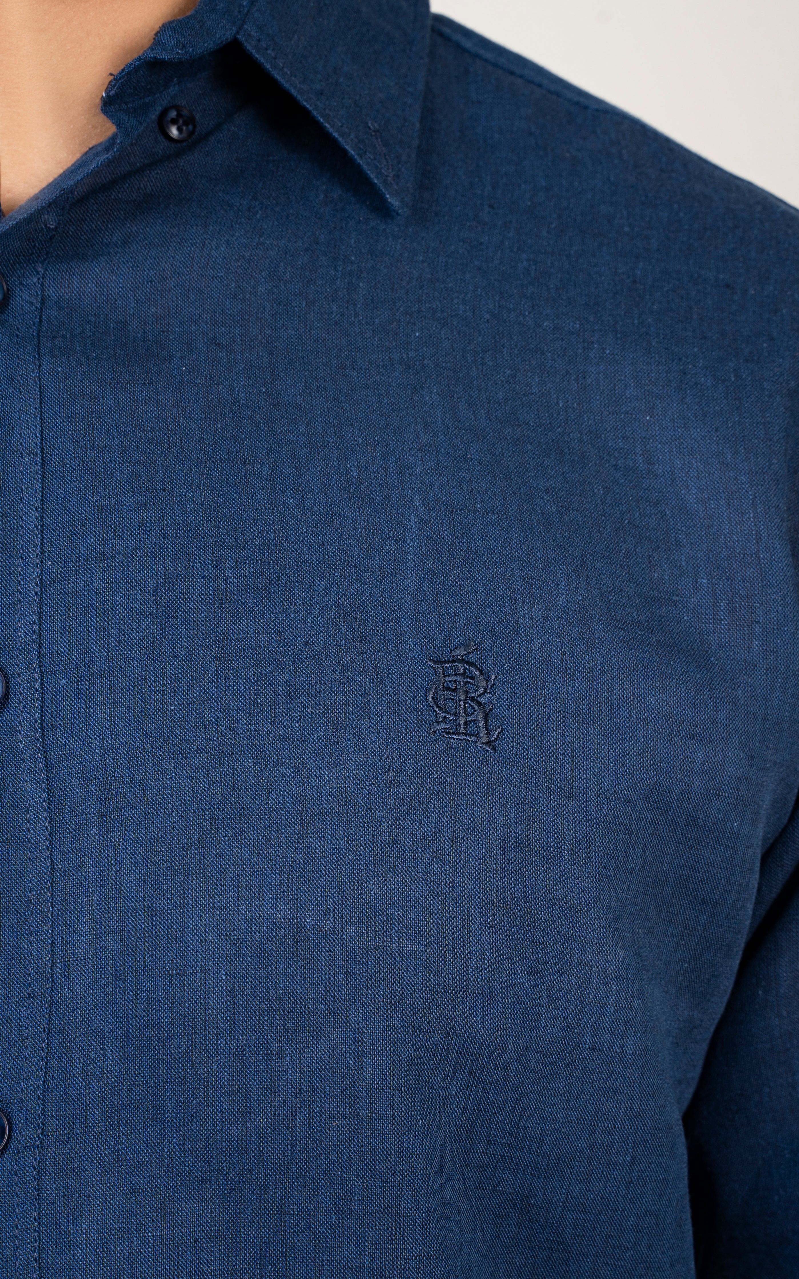 CASUAL SHIRT INDIGO BLUE