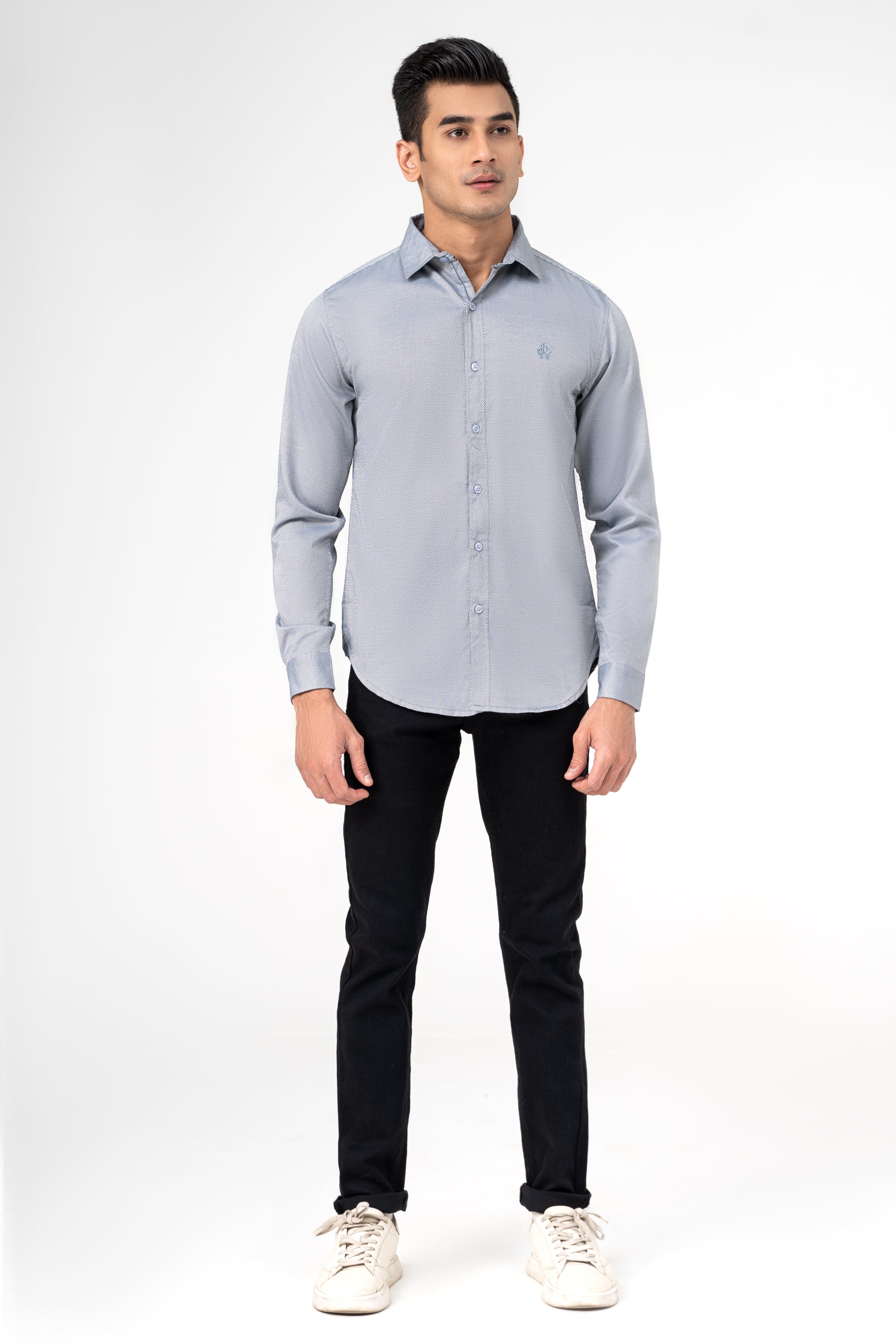 CASUAL SHIRT GREY