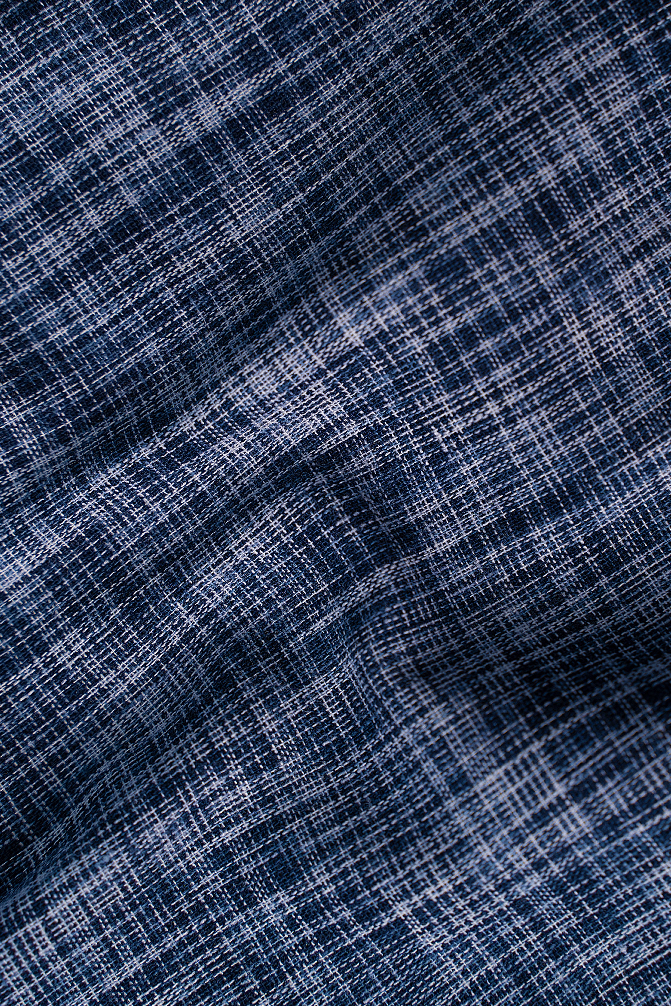 SEMI FORMAL SHIRT NAVY WHITE