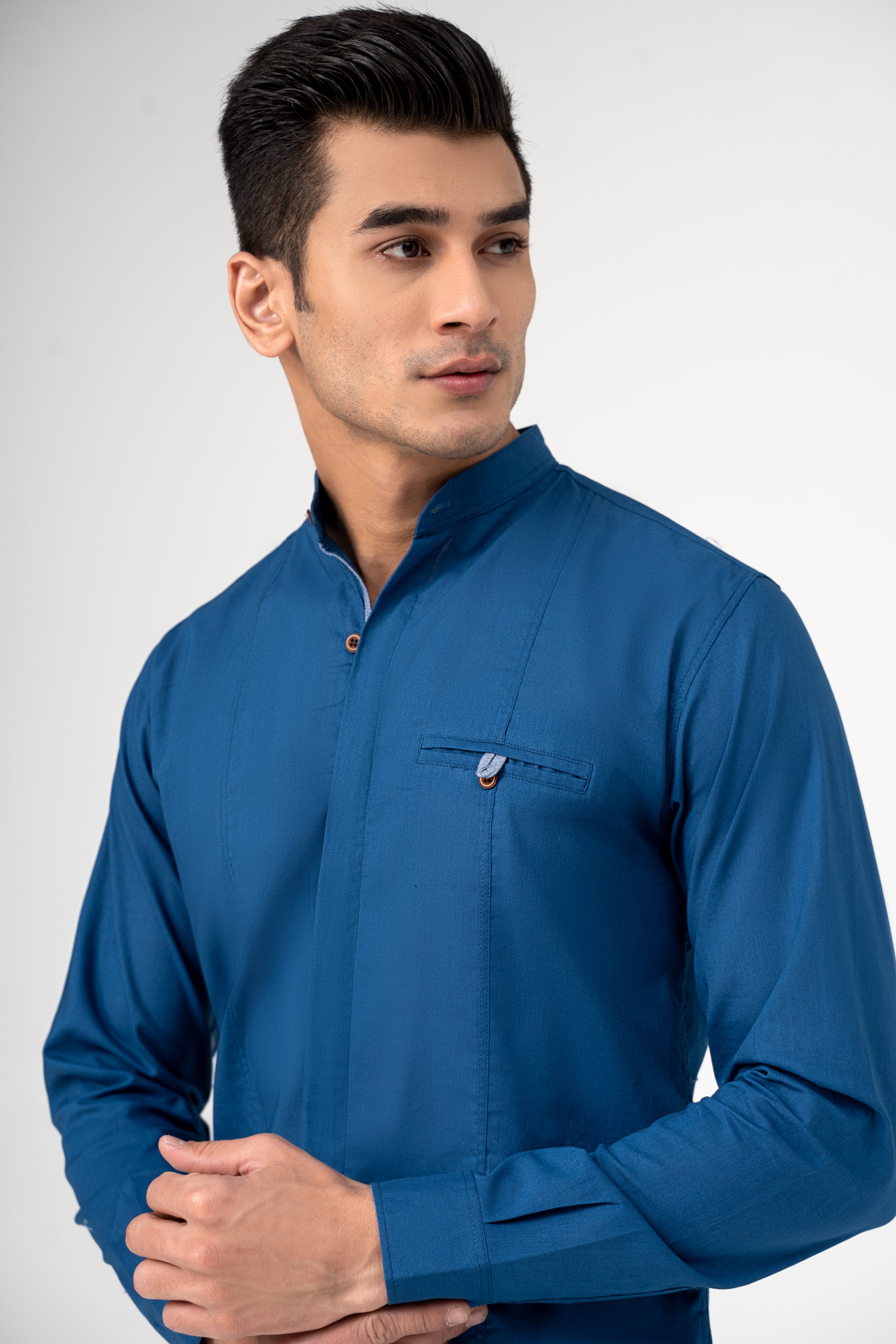CASUAL SHIRT BLUE