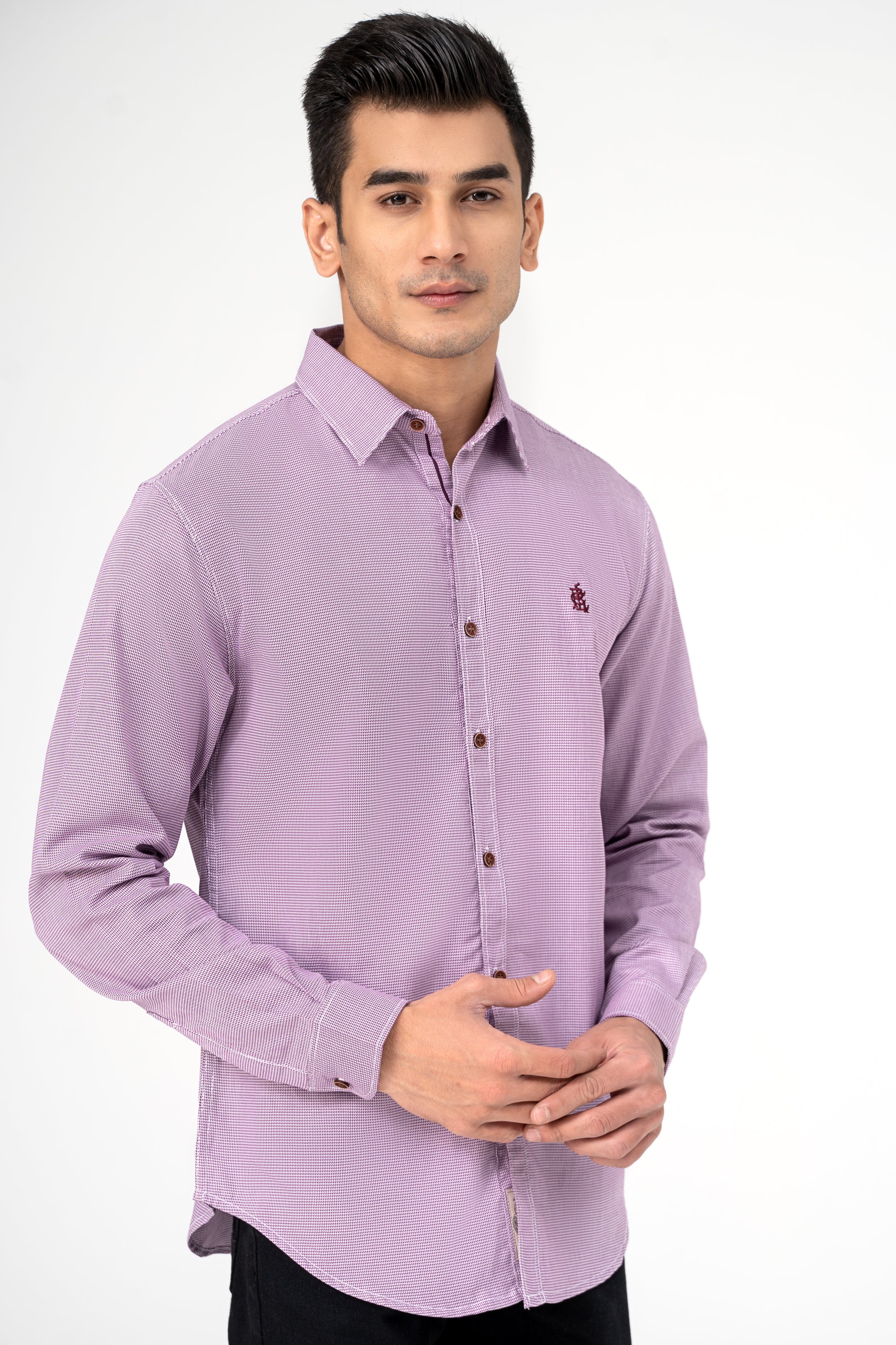 CASUAL SHIRT PURPLE