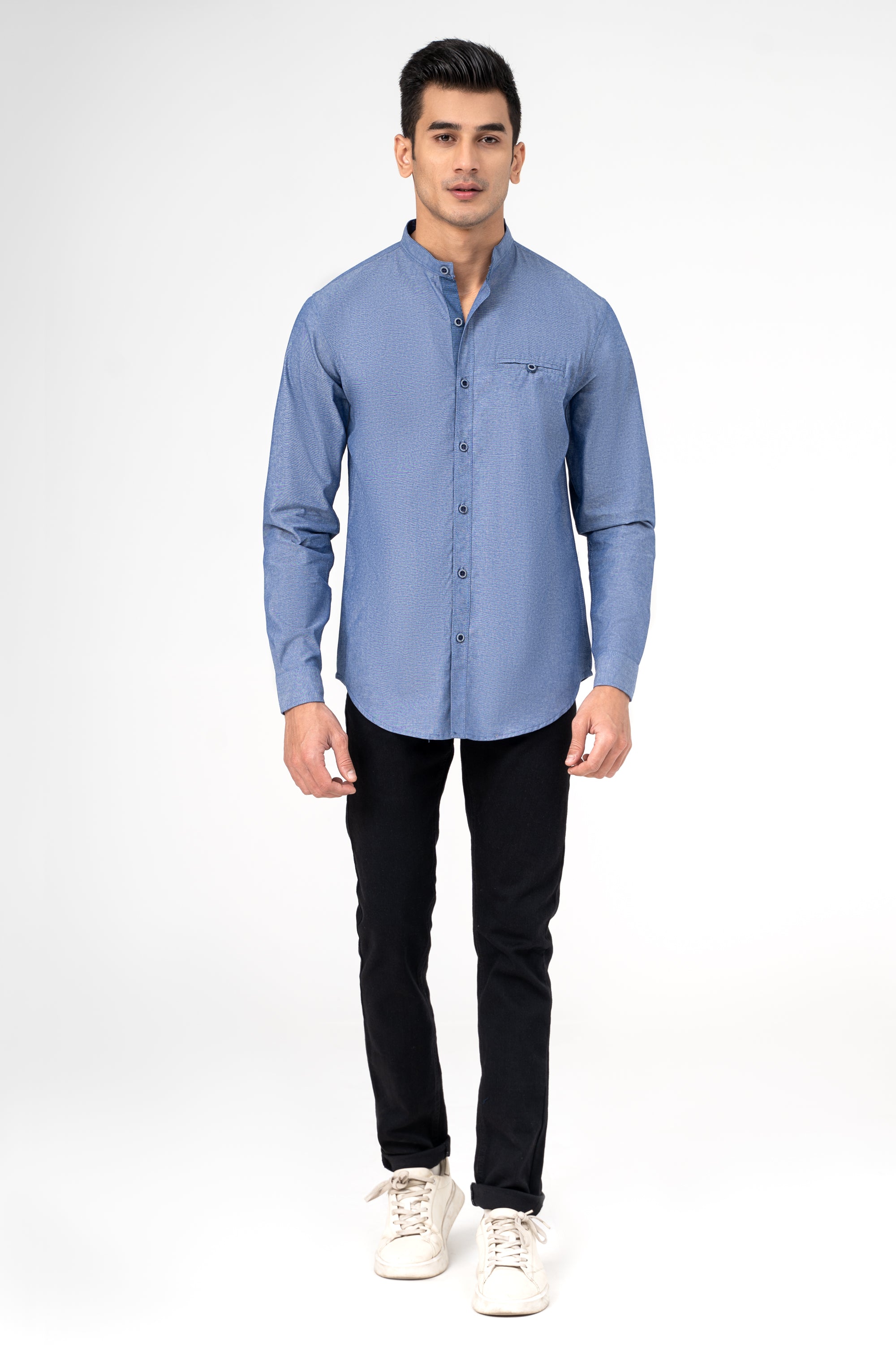 CASUAL SHIRT BLUE