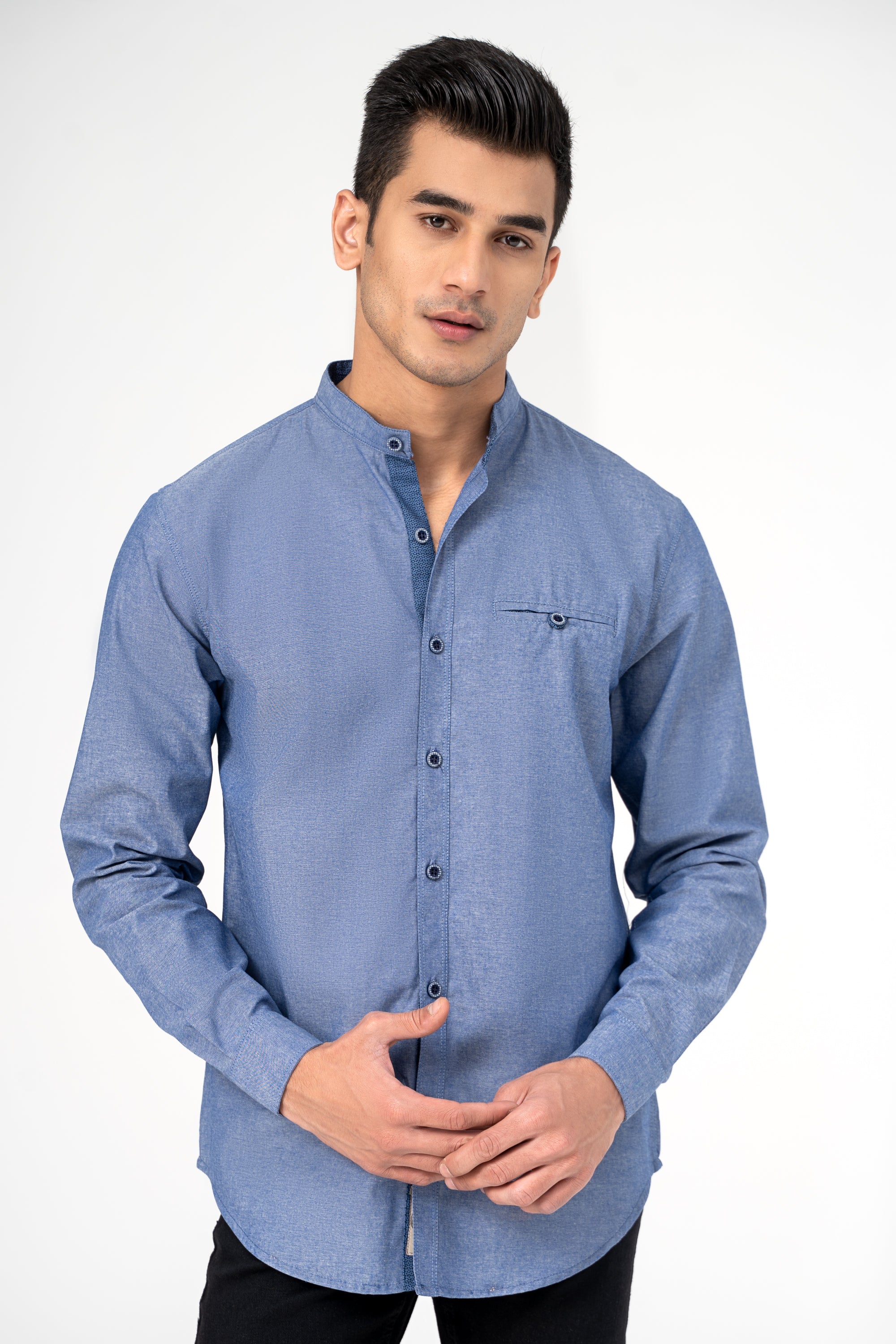 CASUAL SHIRT BLUE