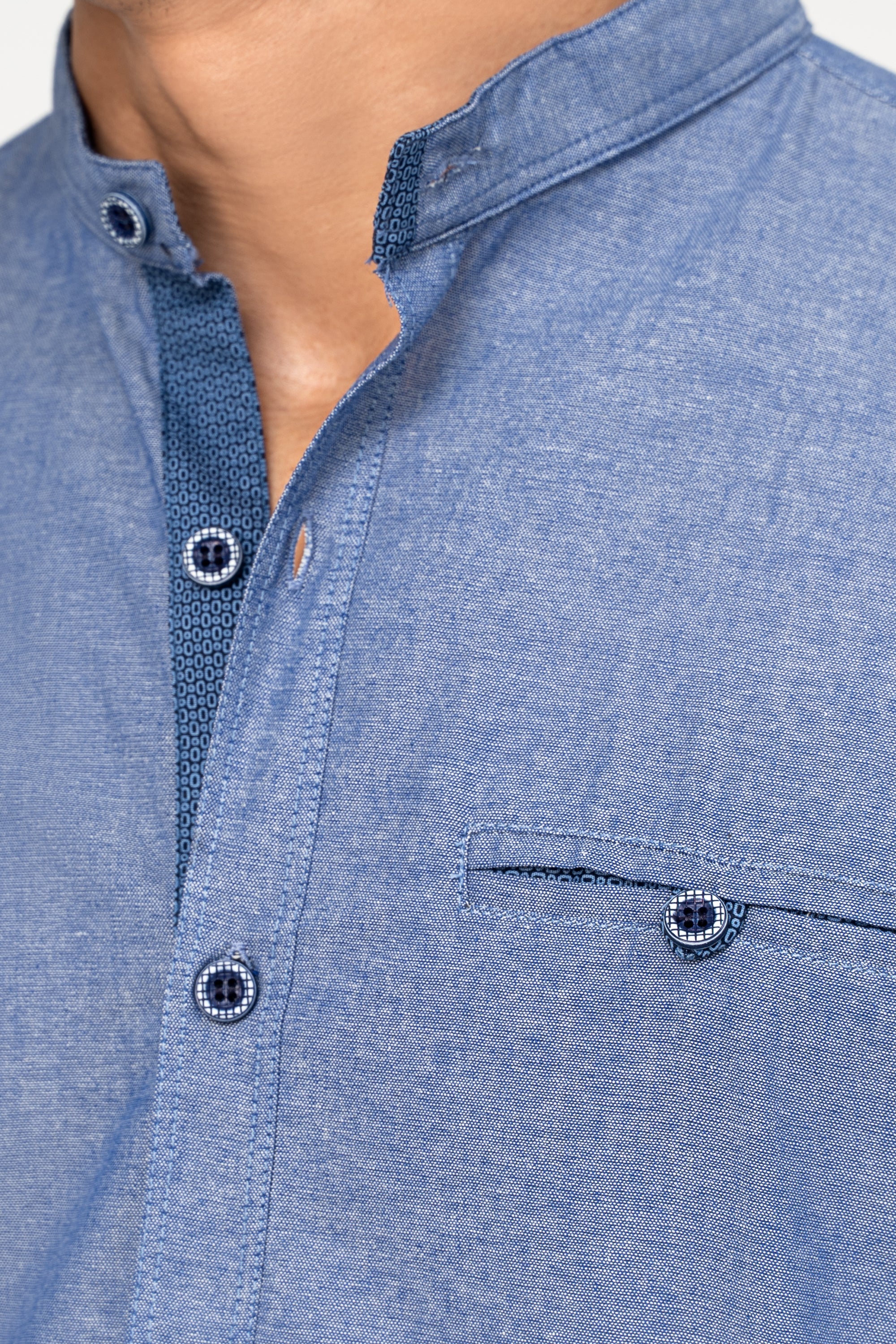 CASUAL SHIRT BLUE