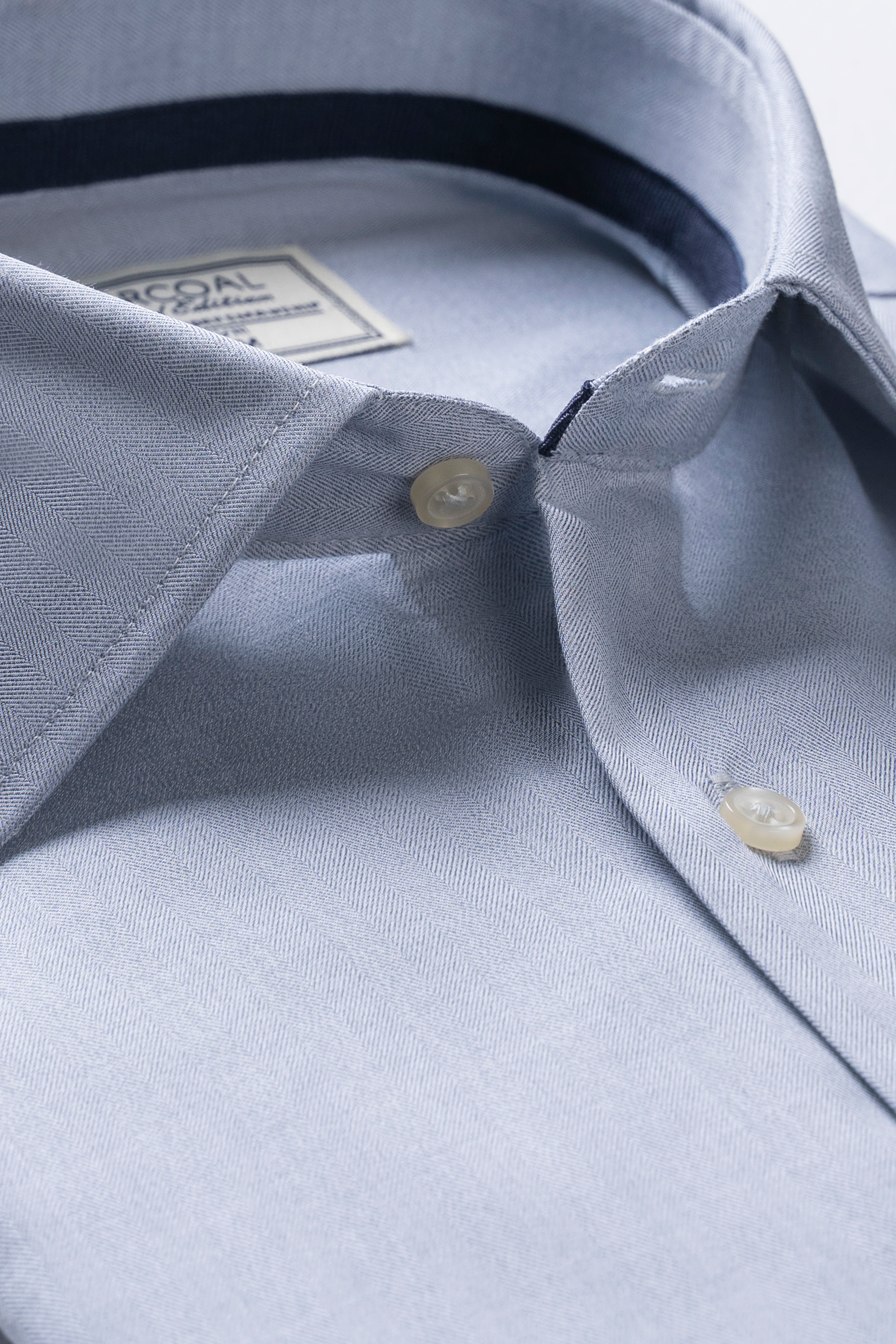 BONELESS COLLAR SHIRT GREEN GREY